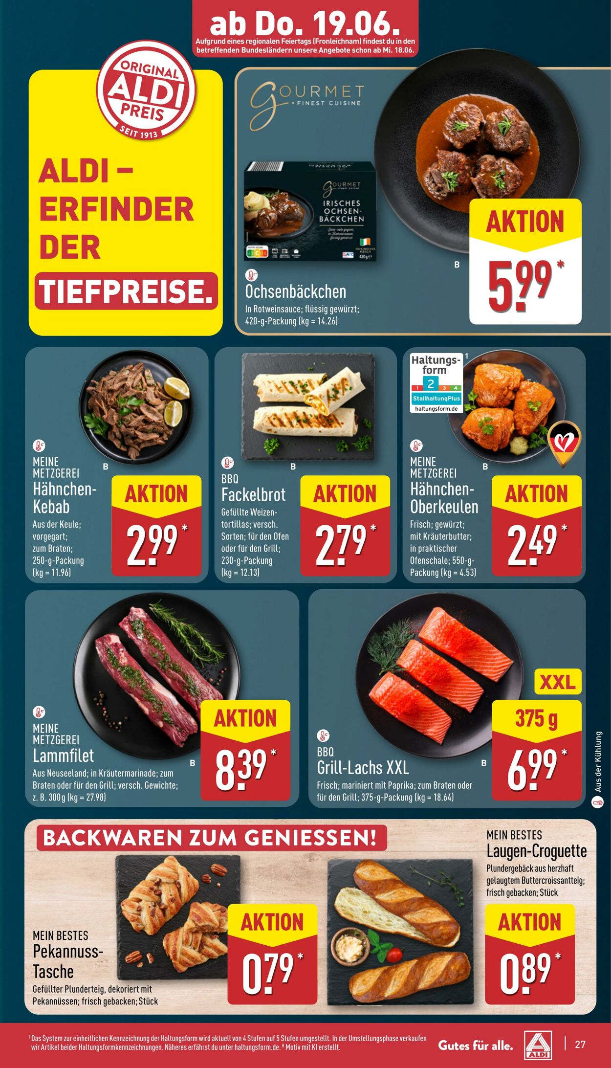 Prospekt Aldi-Nord 16.06.2025 - 21.06.2025