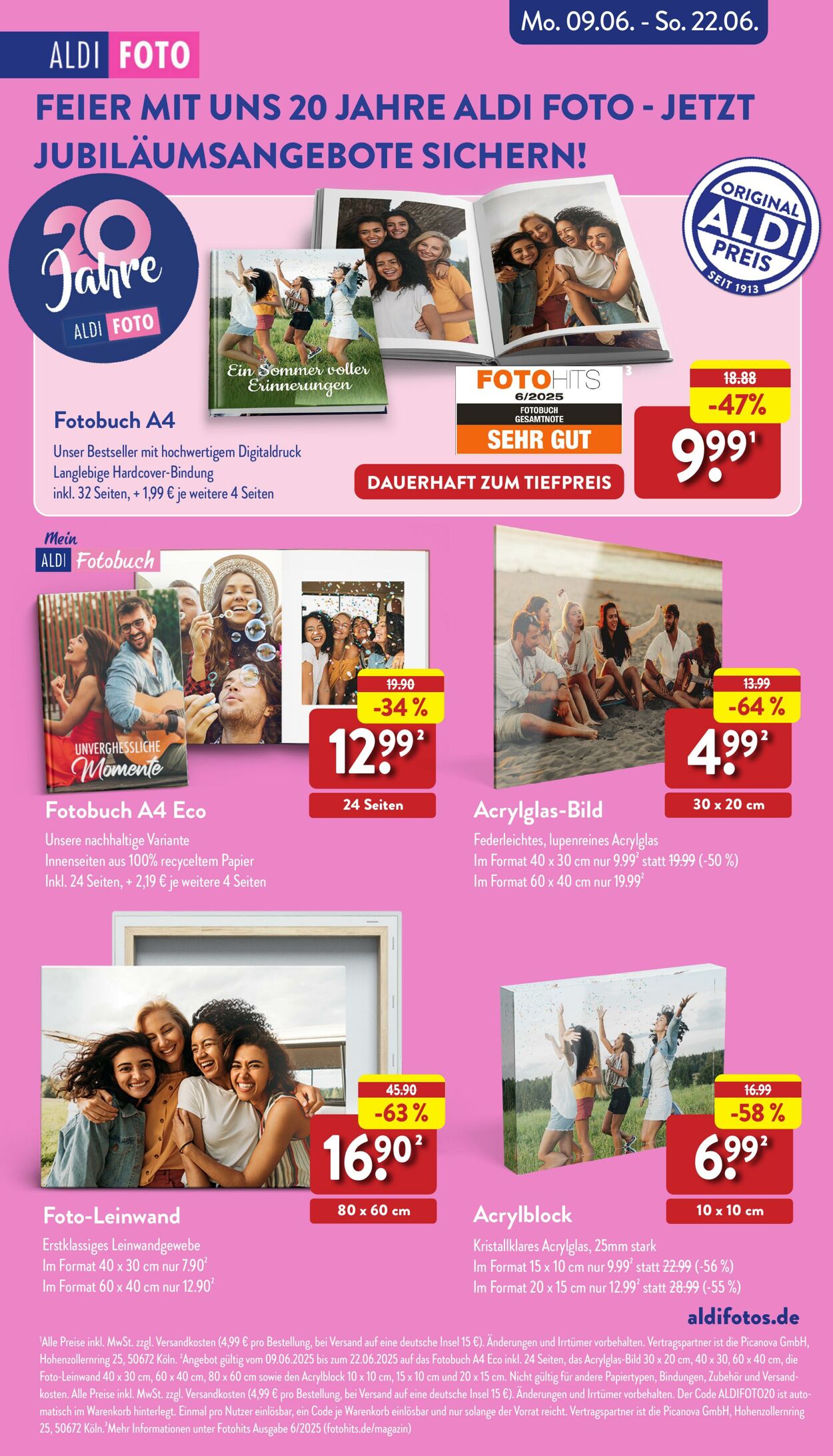 Prospekt Aldi-Nord 16.06.2025 - 21.06.2025