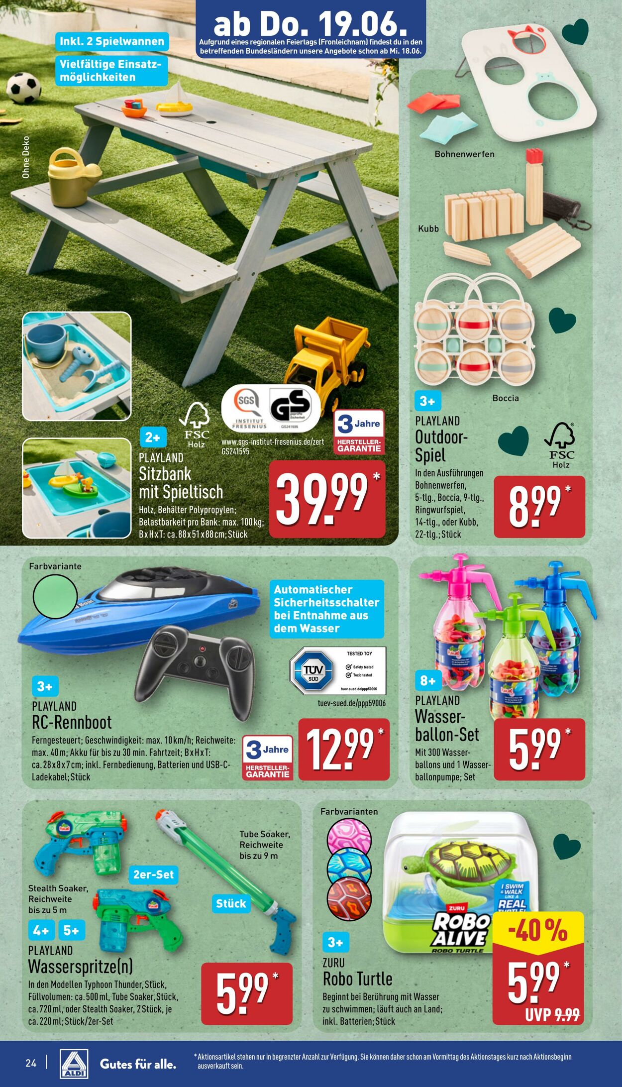 Prospekt Aldi-Nord 16.06.2025 - 21.06.2025