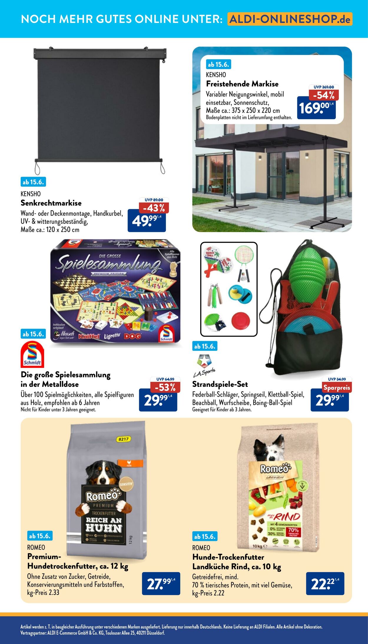 Prospekt Aldi-Nord 16.06.2025 - 21.06.2025