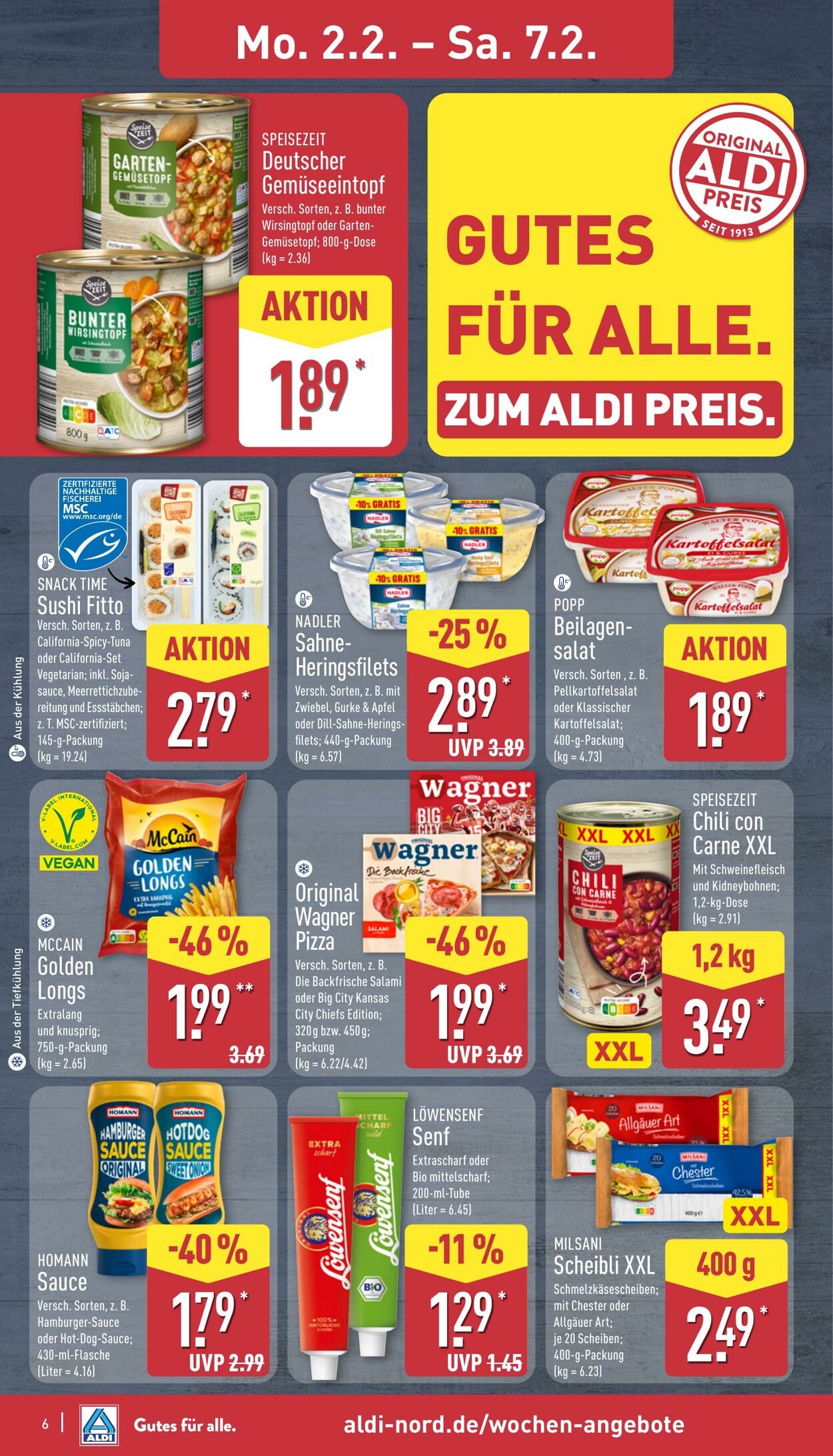 Prospekt Aldi-Nord 02.02.2026 - 07.02.2026