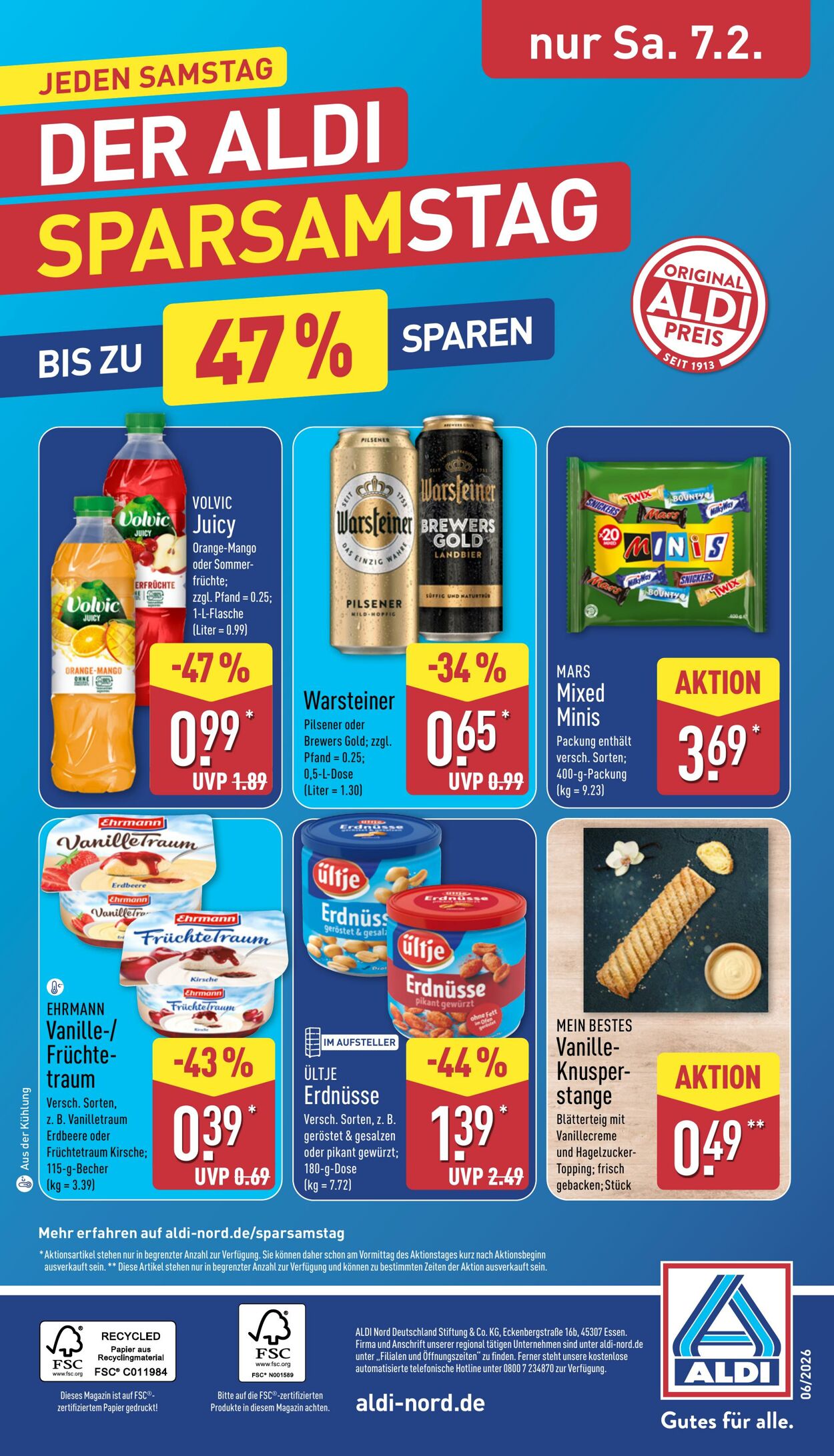 Prospekt Aldi-Nord 02.02.2026 - 07.02.2026