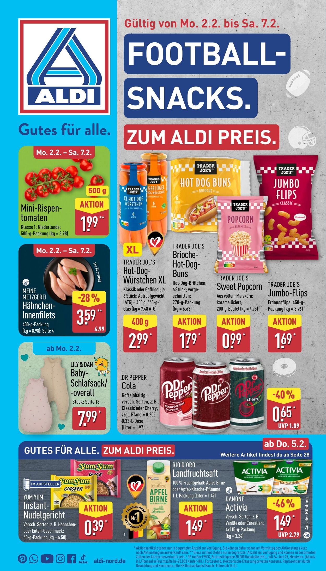 Prospekt Aldi-Nord - ALDI Aktuell 2 Feb, 2026 - 7 Feb, 2026