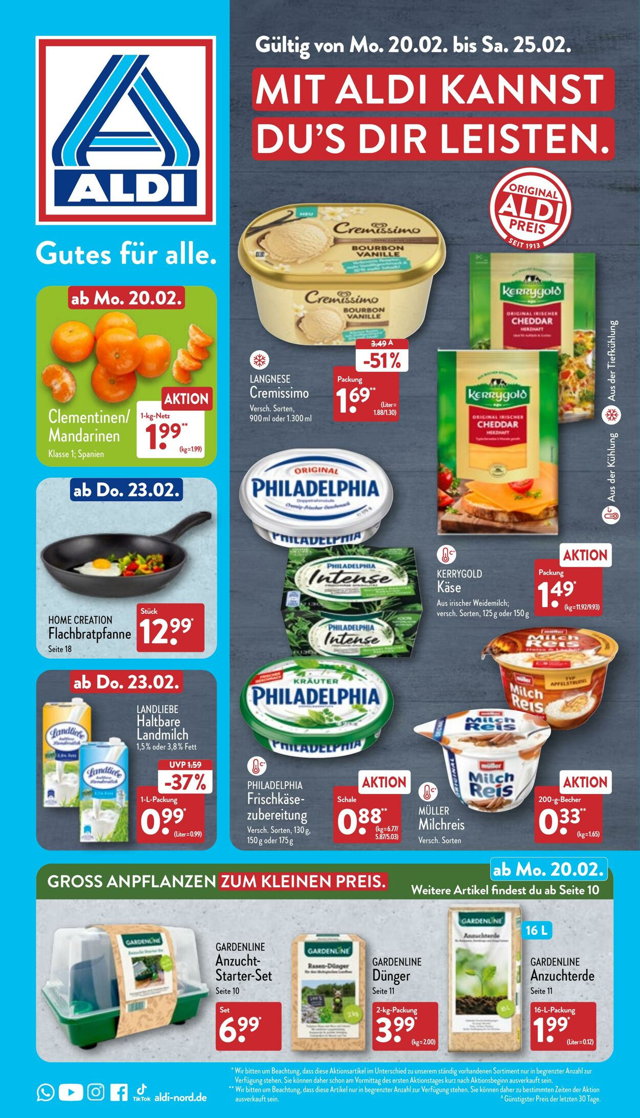 Prospekt Aldi-Nord 20.02.2023 - 25.02.2023