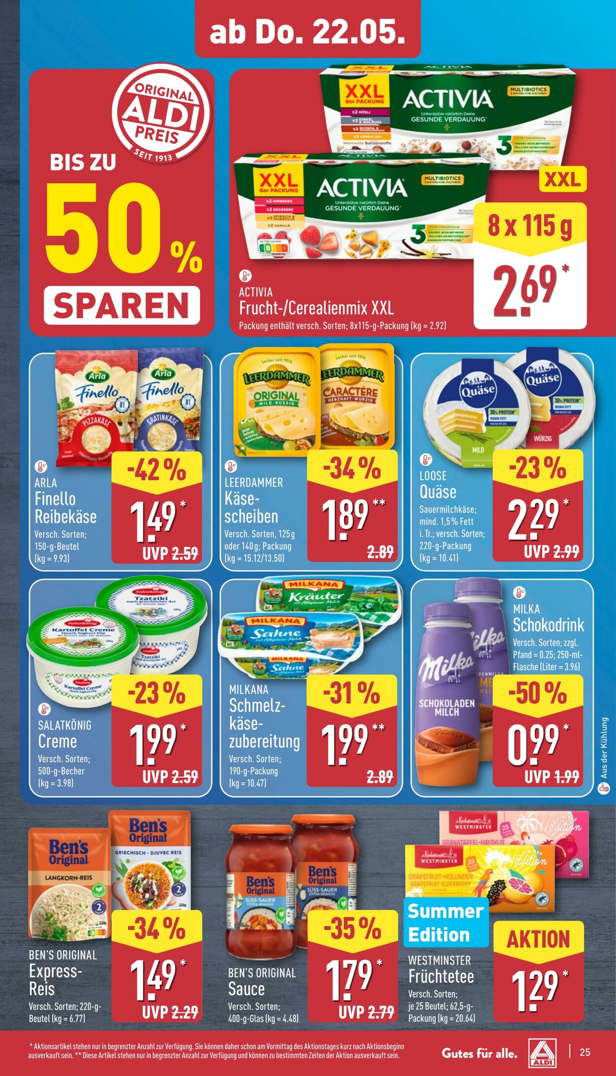 Prospekt Aldi-Nord 19.05.2025 - 24.05.2025
