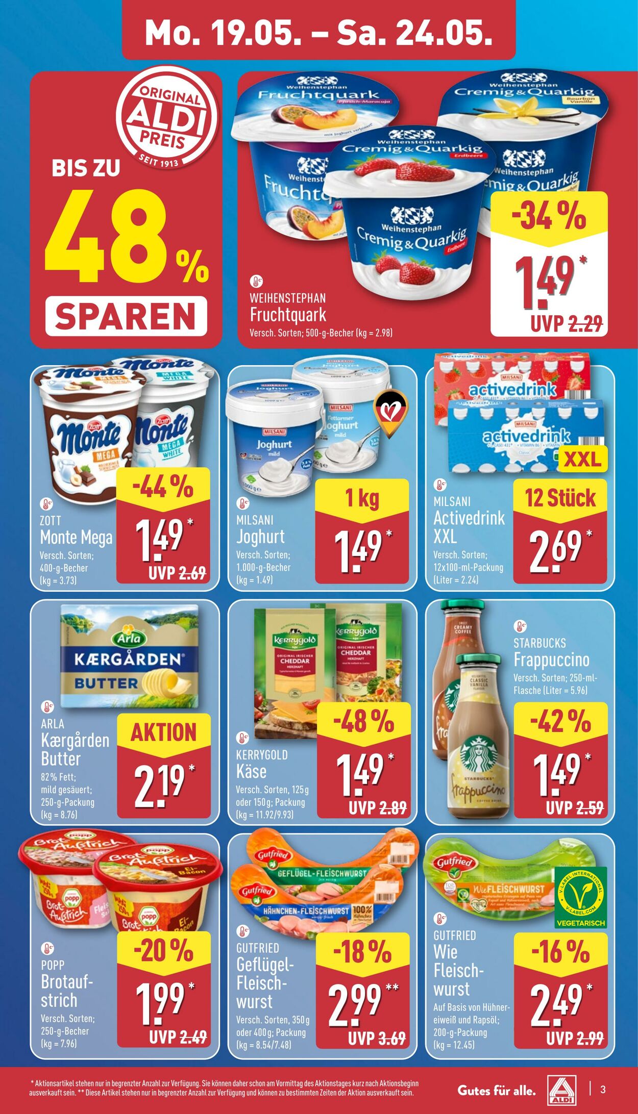 Prospekt Aldi-Nord 19.05.2025 - 24.05.2025