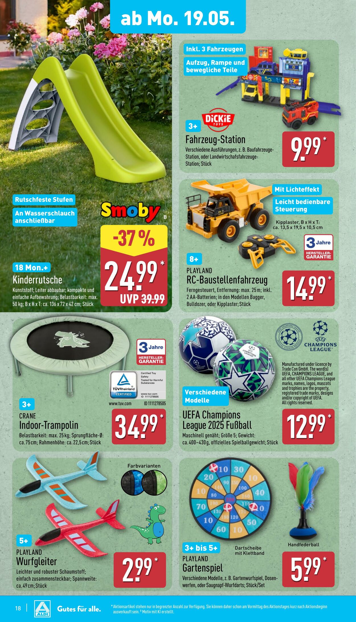 Prospekt Aldi-Nord 19.05.2025 - 24.05.2025