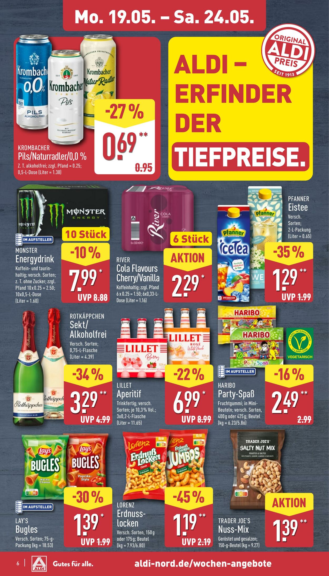 Prospekt Aldi-Nord 19.05.2025 - 24.05.2025