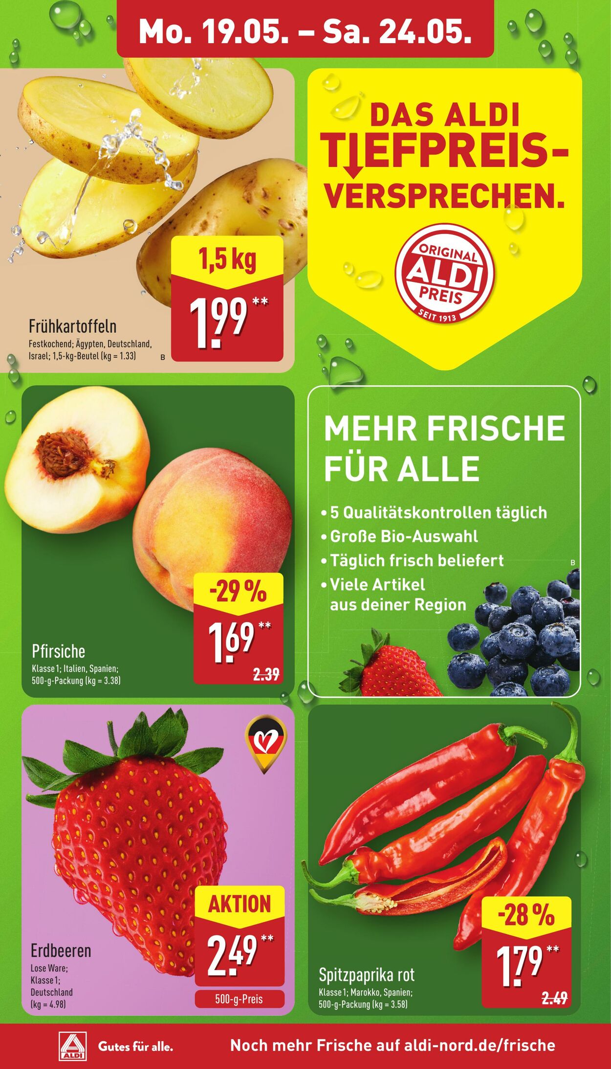Prospekt Aldi-Nord 19.05.2025 - 24.05.2025