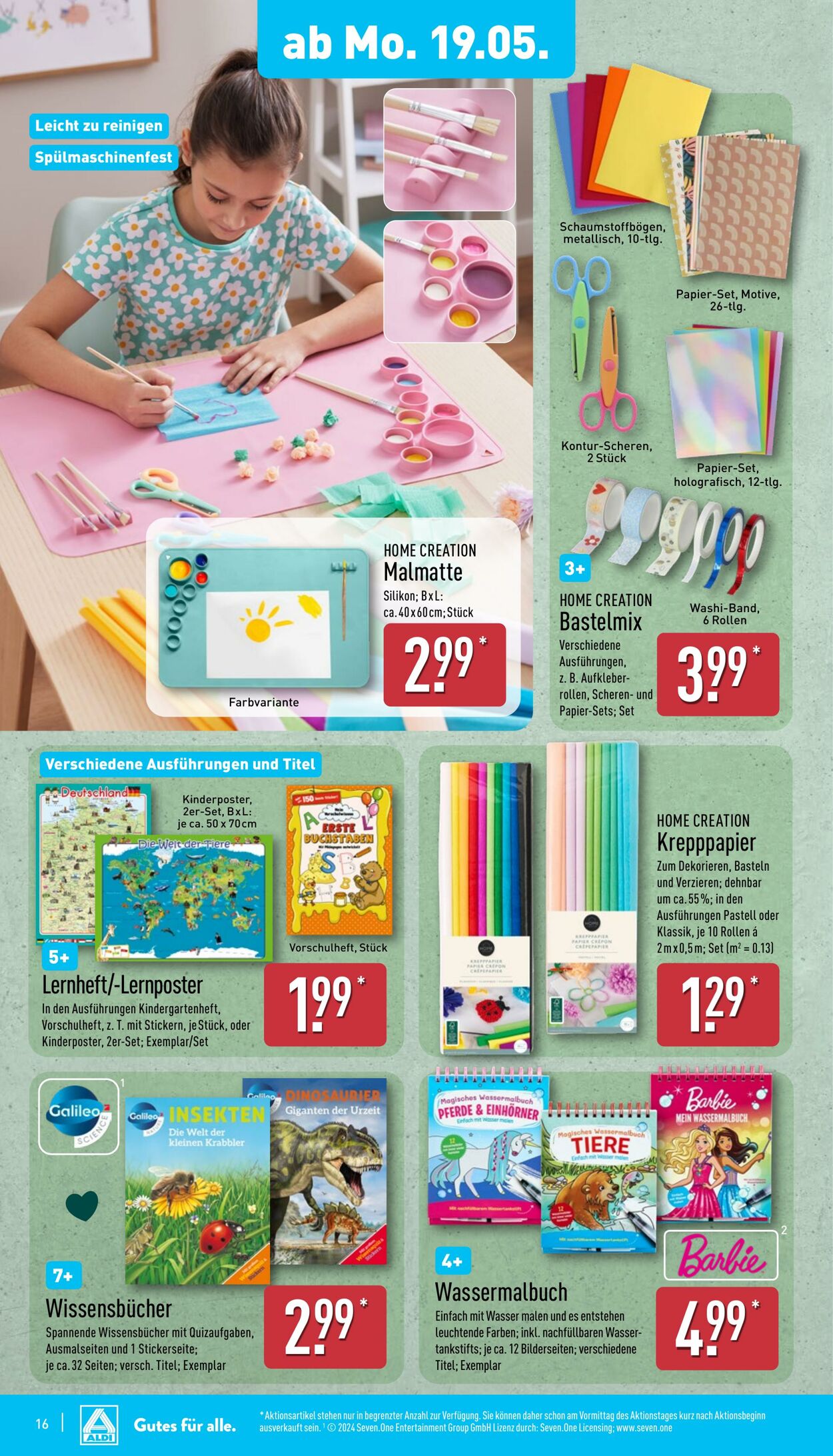 Prospekt Aldi-Nord 19.05.2025 - 24.05.2025