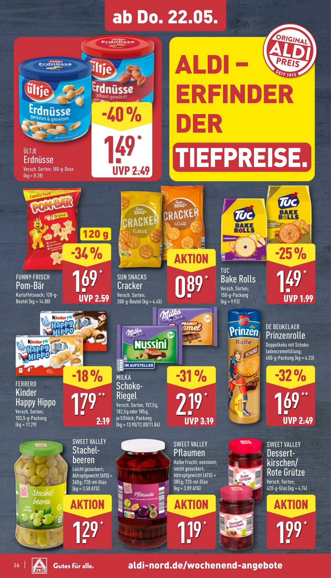 Prospekt Aldi-Nord 19.05.2025 - 24.05.2025