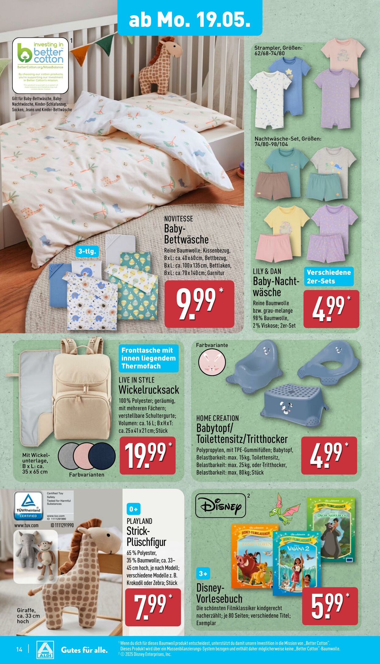 Prospekt Aldi-Nord 19.05.2025 - 24.05.2025