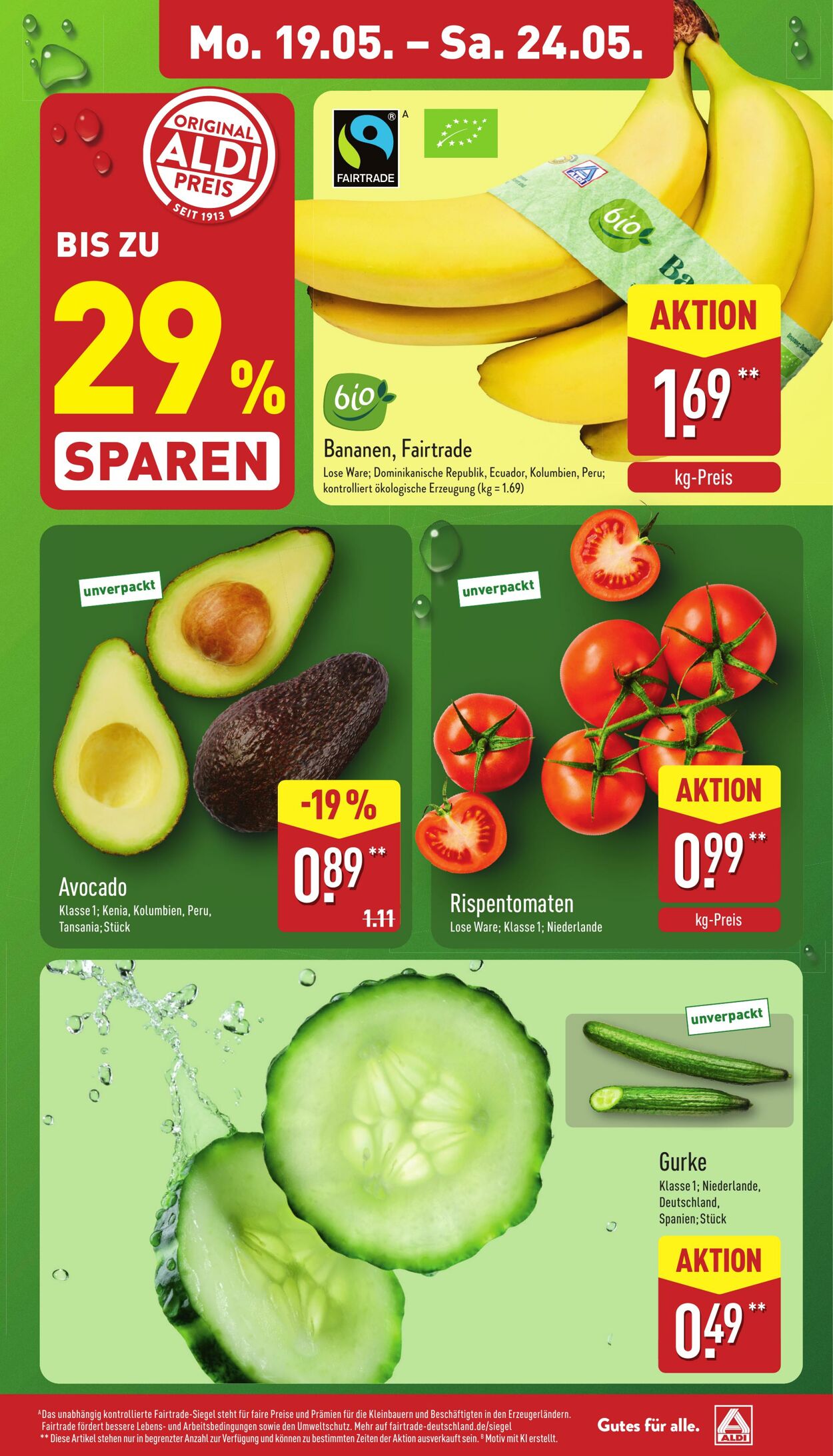 Prospekt Aldi-Nord 19.05.2025 - 24.05.2025