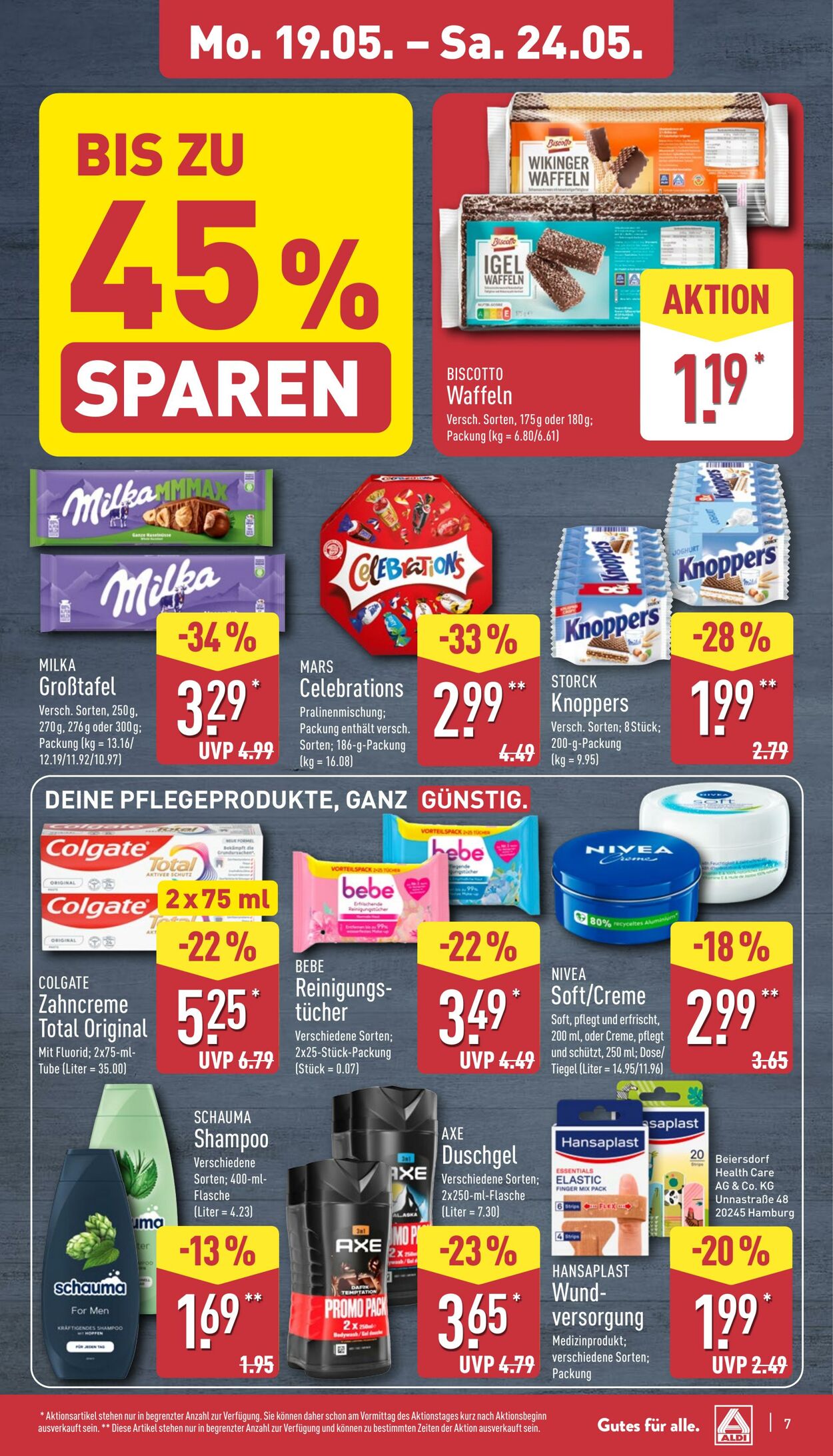 Prospekt Aldi-Nord 19.05.2025 - 24.05.2025