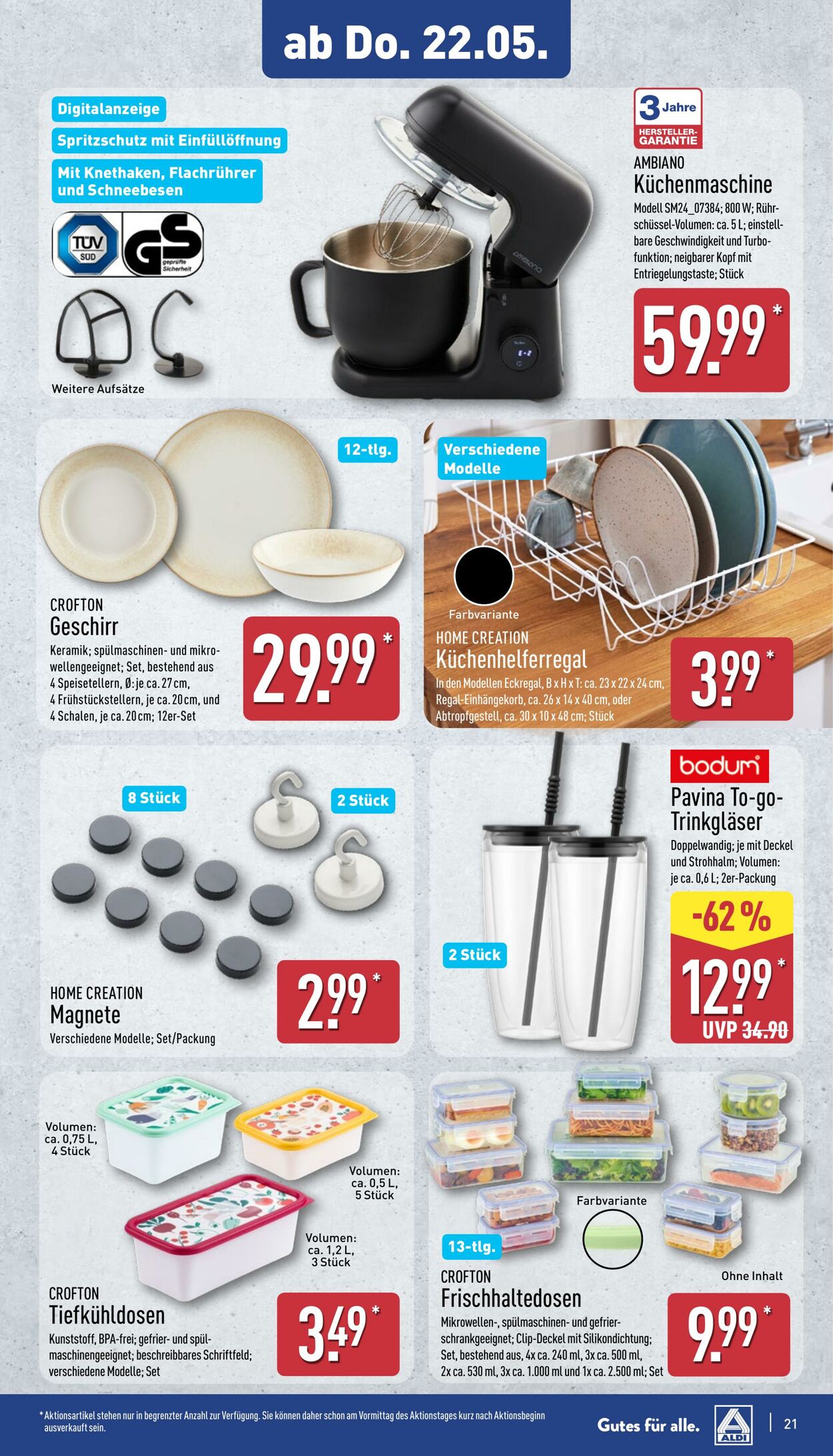 Prospekt Aldi-Nord 19.05.2025 - 24.05.2025