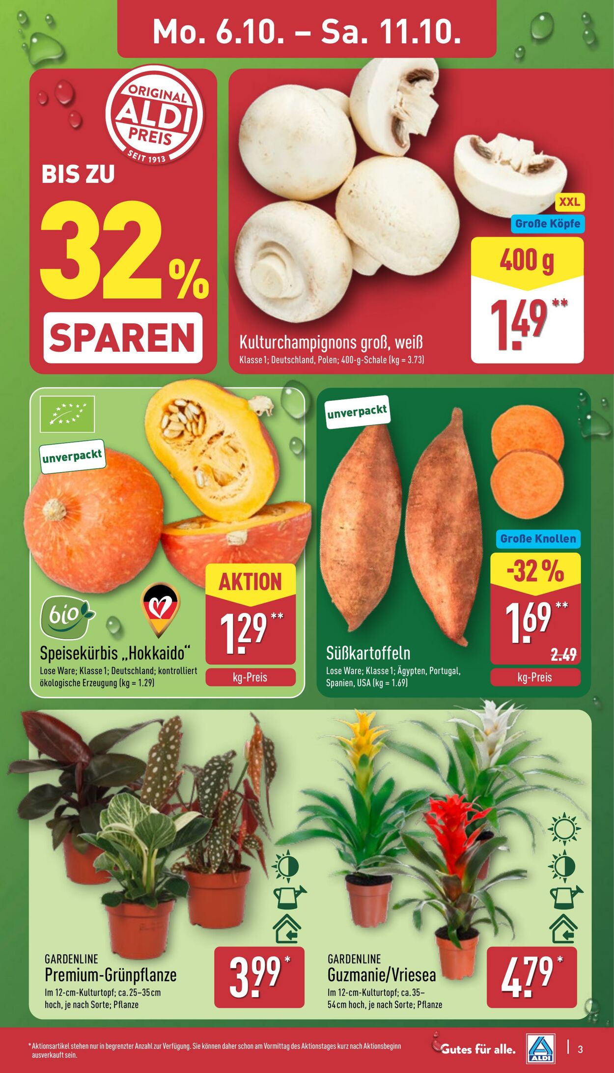 Prospekt Aldi-Nord 06.10.2025 - 11.10.2025