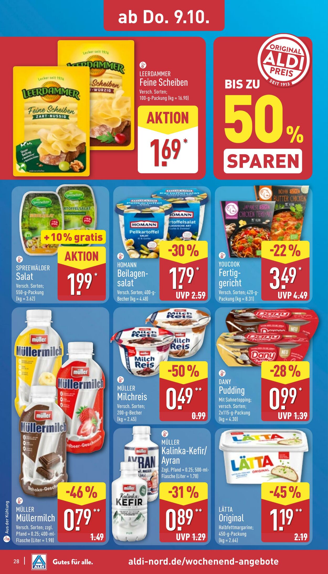 Prospekt Aldi-Nord 06.10.2025 - 11.10.2025