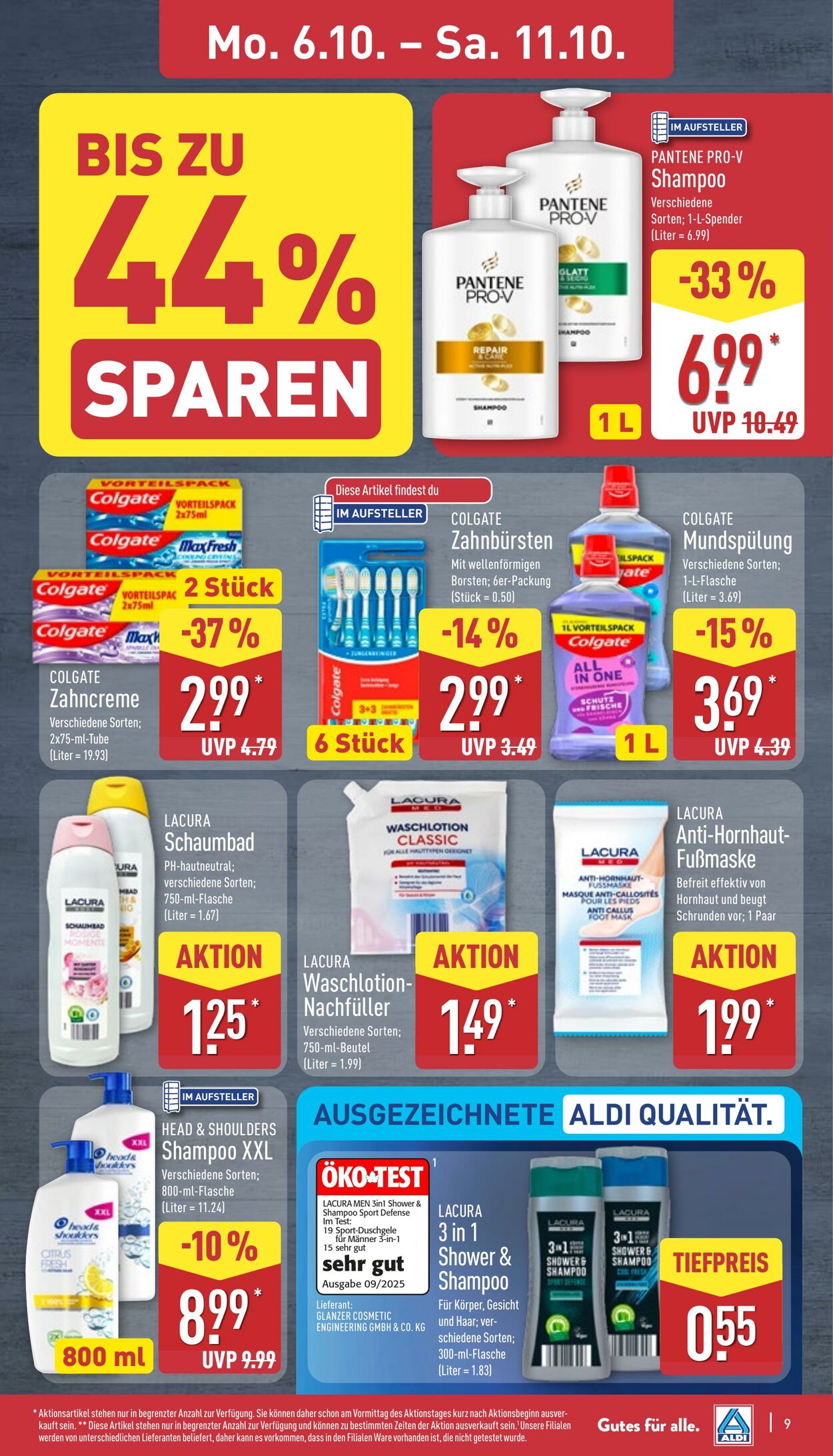 Prospekt Aldi-Nord 06.10.2025 - 11.10.2025