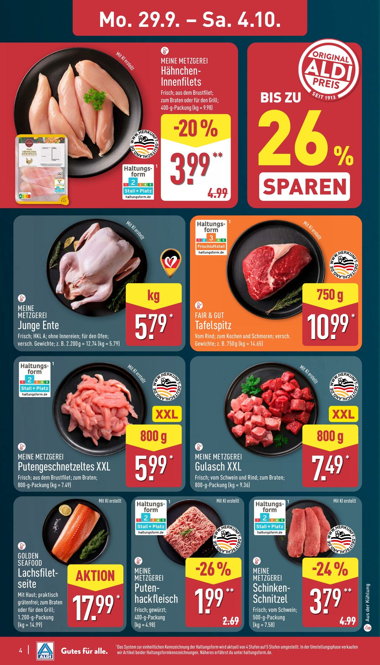 Prospekt Aldi-Nord 29.09.2025 - 04.10.2025