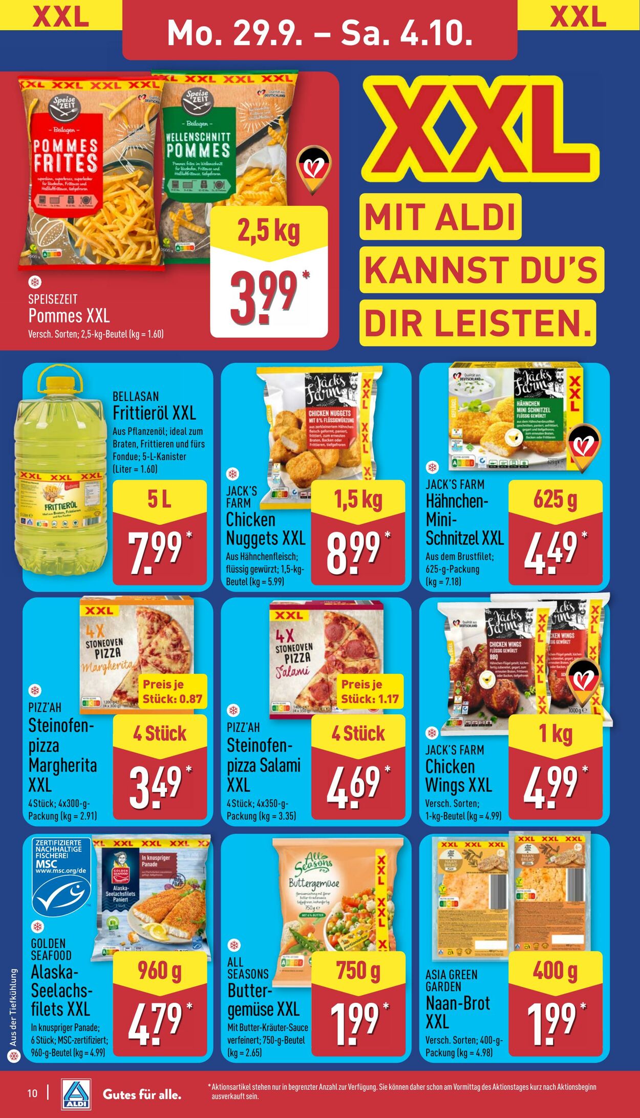 Prospekt Aldi-Nord 29.09.2025 - 04.10.2025