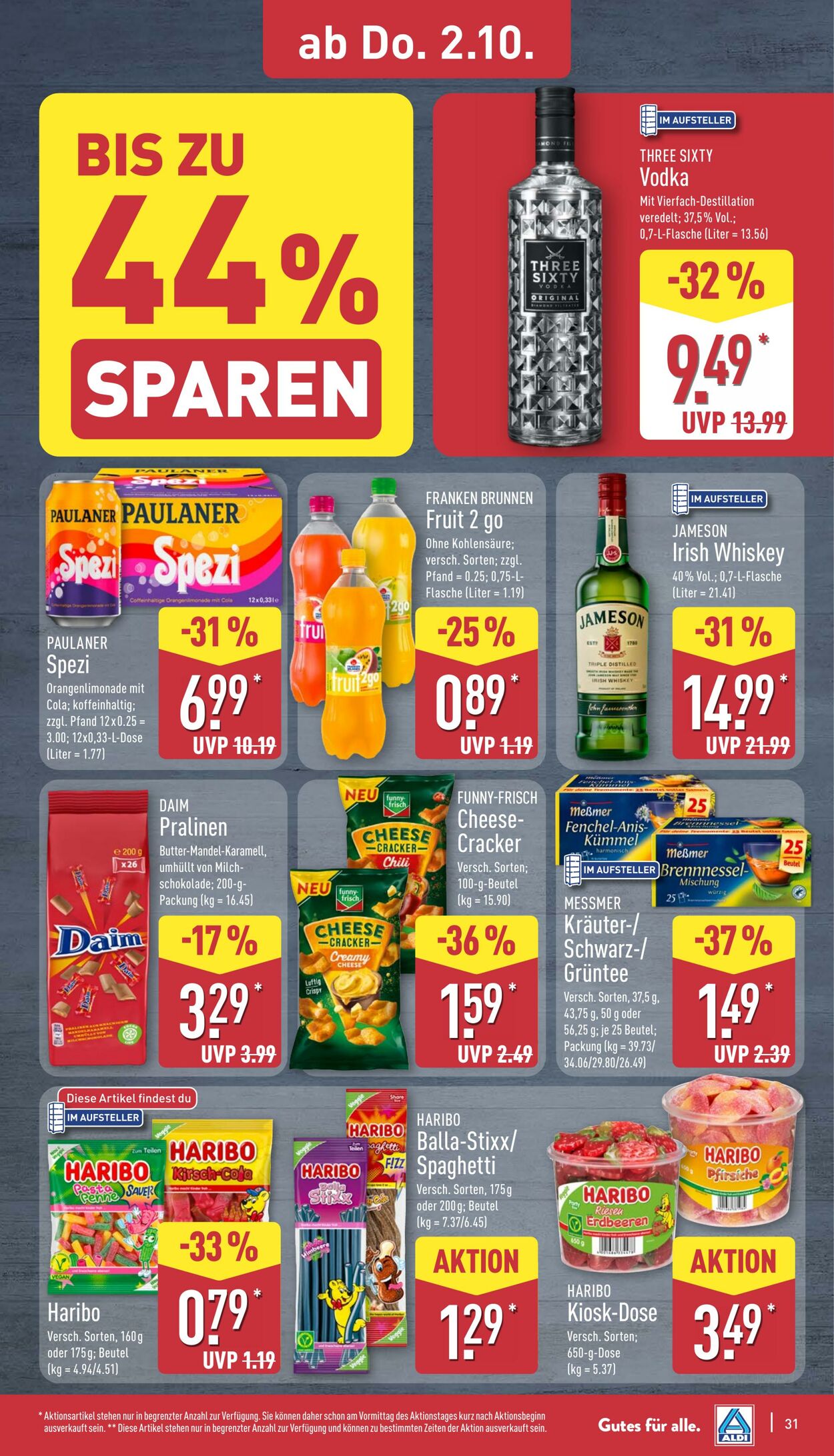 Prospekt Aldi-Nord 29.09.2025 - 04.10.2025