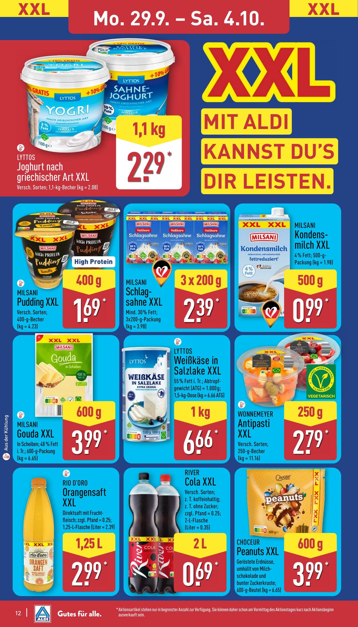 Prospekt Aldi-Nord 29.09.2025 - 04.10.2025