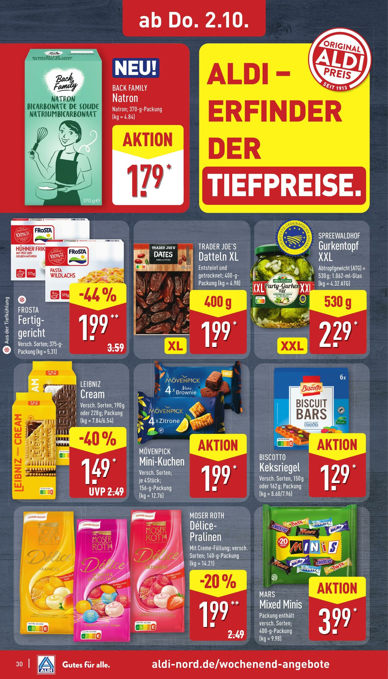 Prospekt Aldi-Nord 29.09.2025 - 04.10.2025