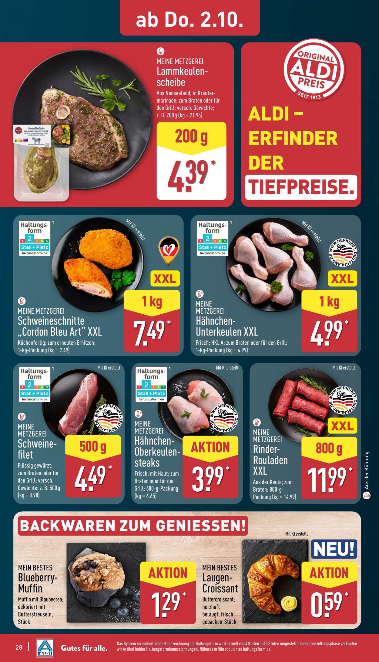 Prospekt Aldi-Nord 29.09.2025 - 04.10.2025