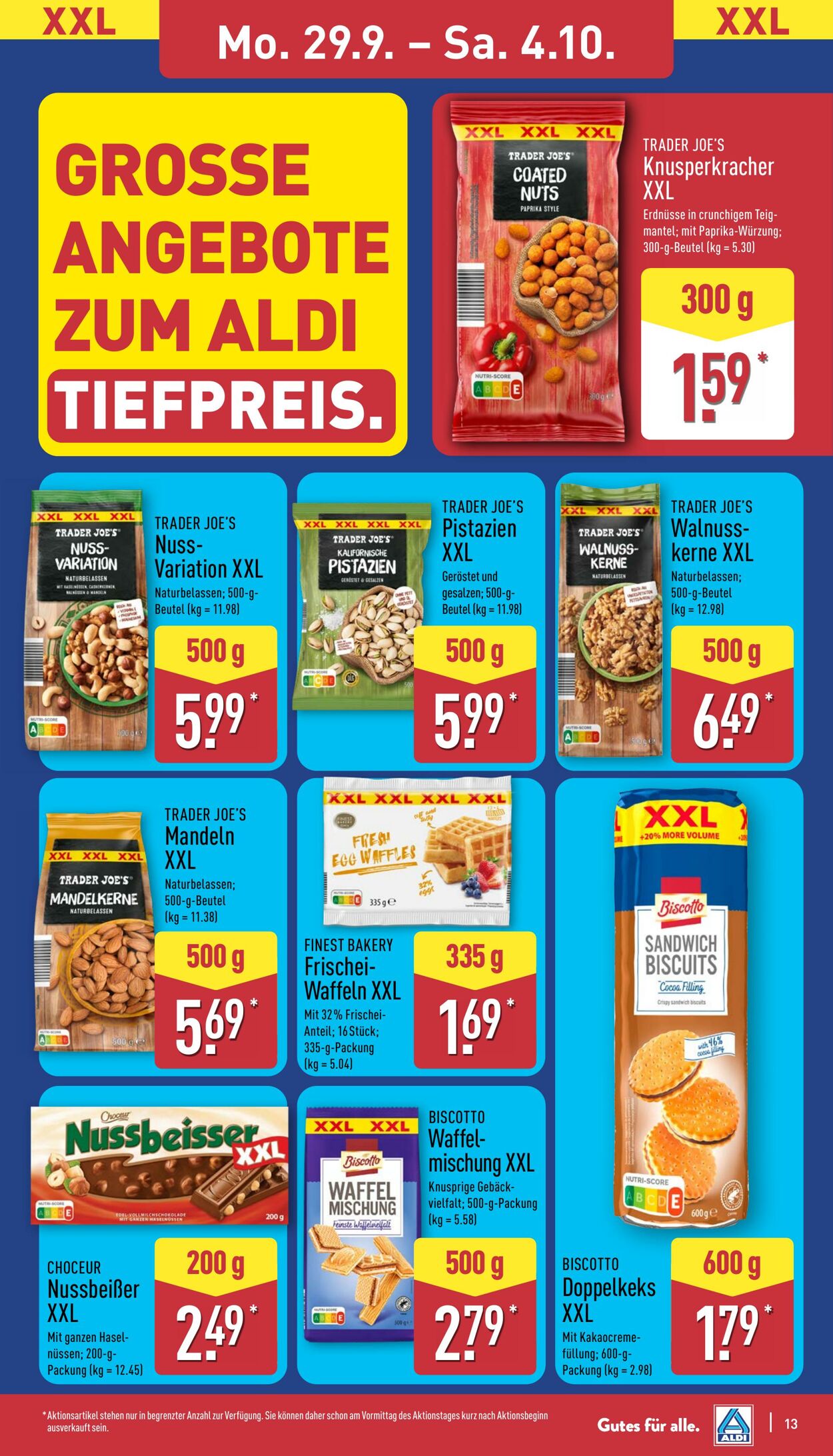 Prospekt Aldi-Nord 29.09.2025 - 04.10.2025