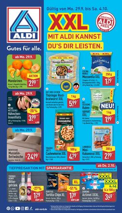 Prospekt Aldi-Nord 29.09.2025 - 04.10.2025