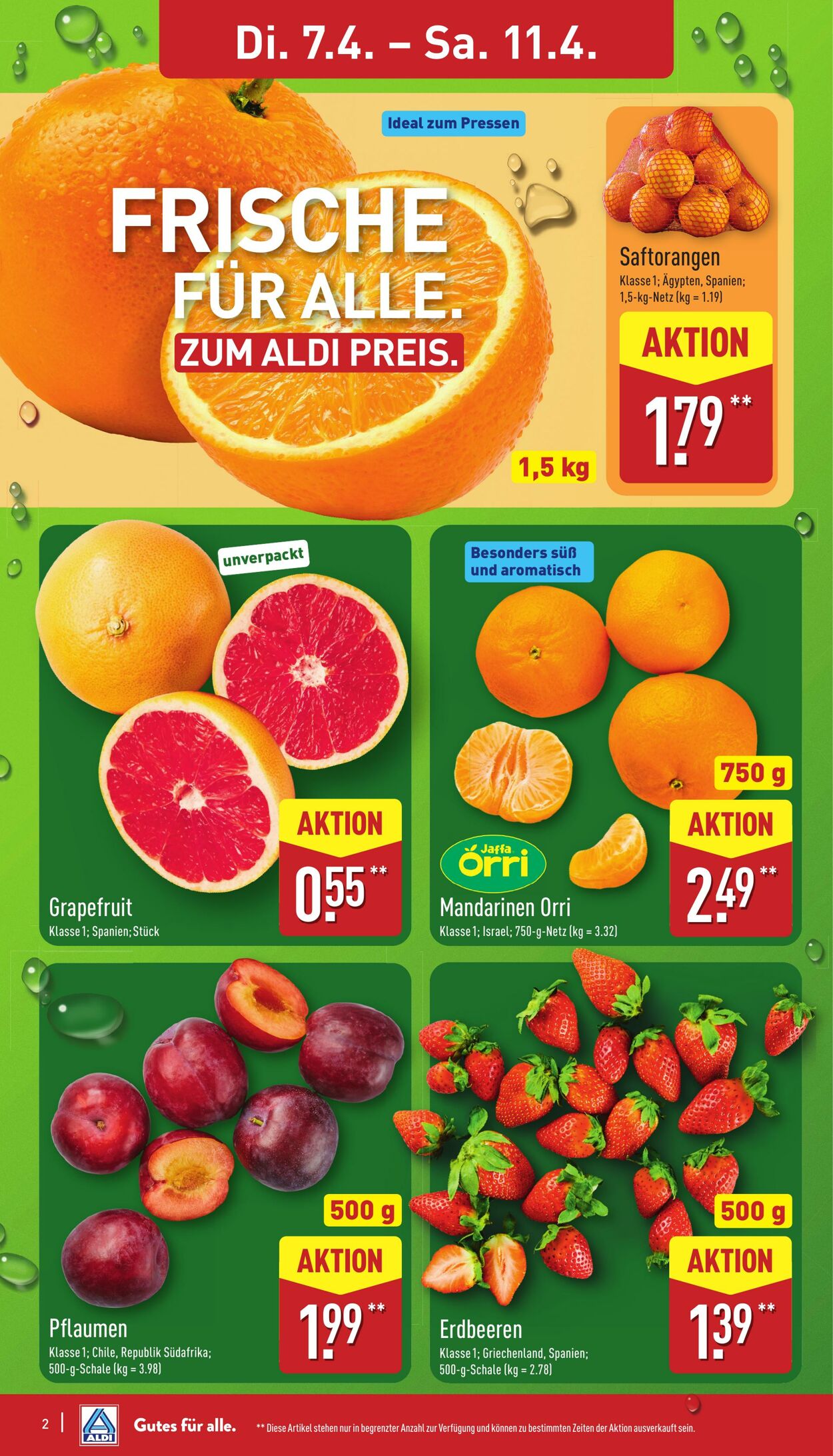 Prospekt Aldi-Nord 06.04.2026 - 11.04.2026