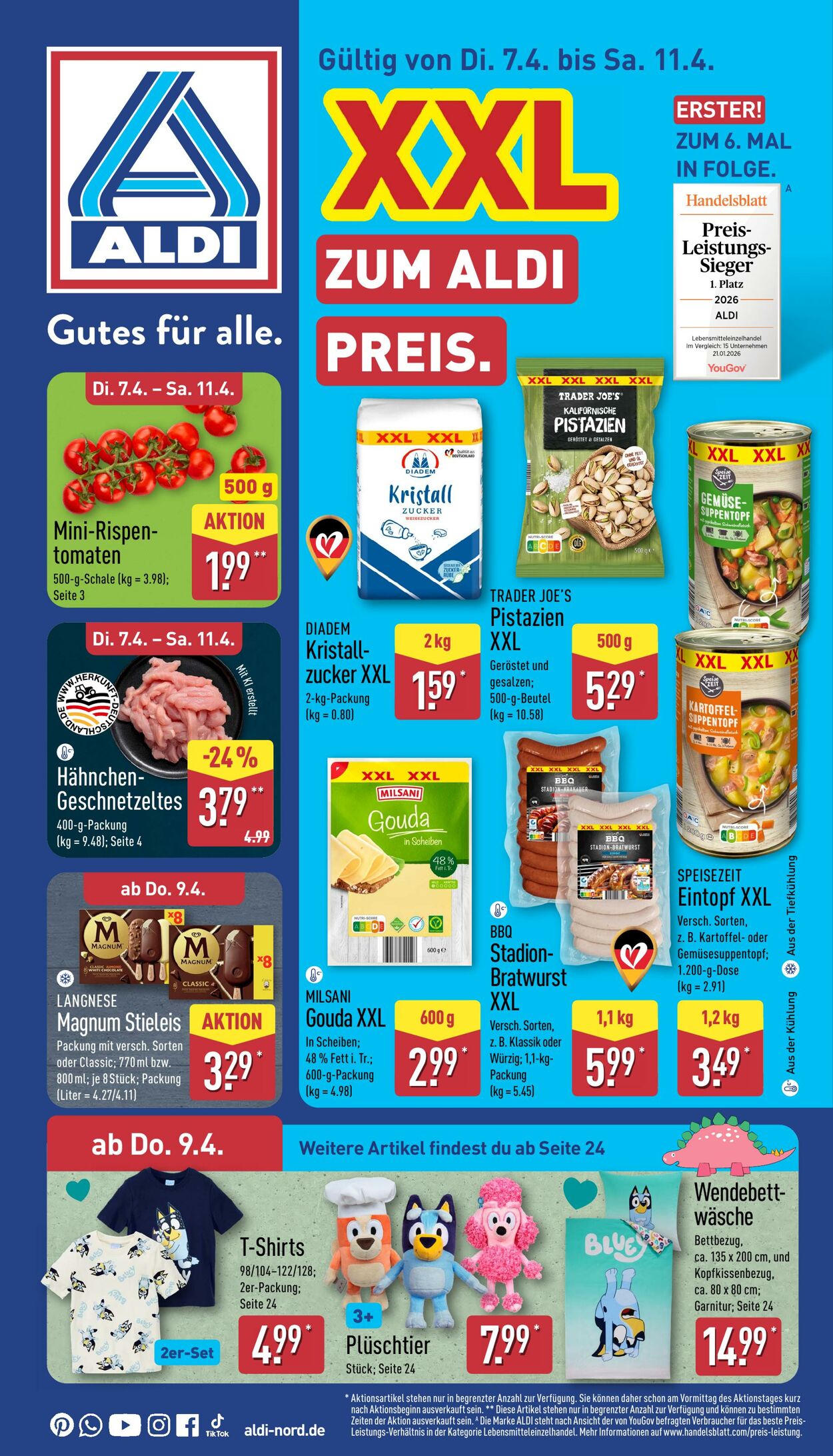 Prospekt Aldi-Nord 06.04.2026 - 11.04.2026