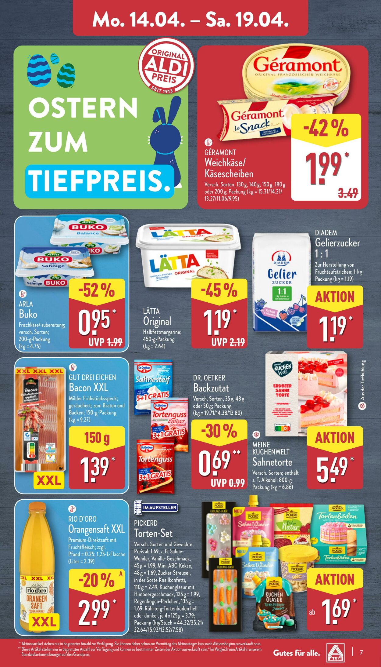 Prospekt Aldi-Nord 07.04.2025 - 12.04.2025