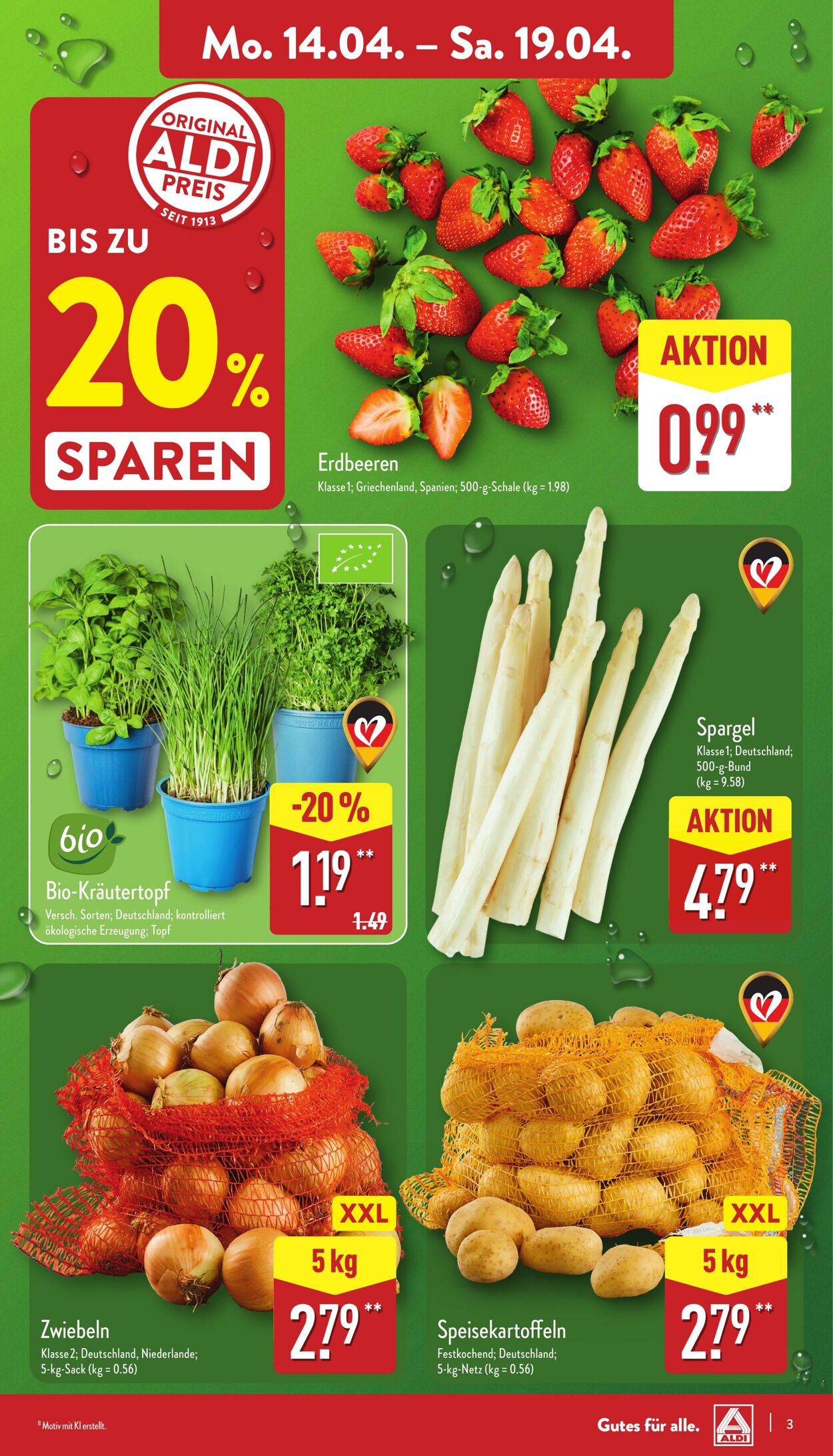 Prospekt Aldi-Nord 07.04.2025 - 12.04.2025