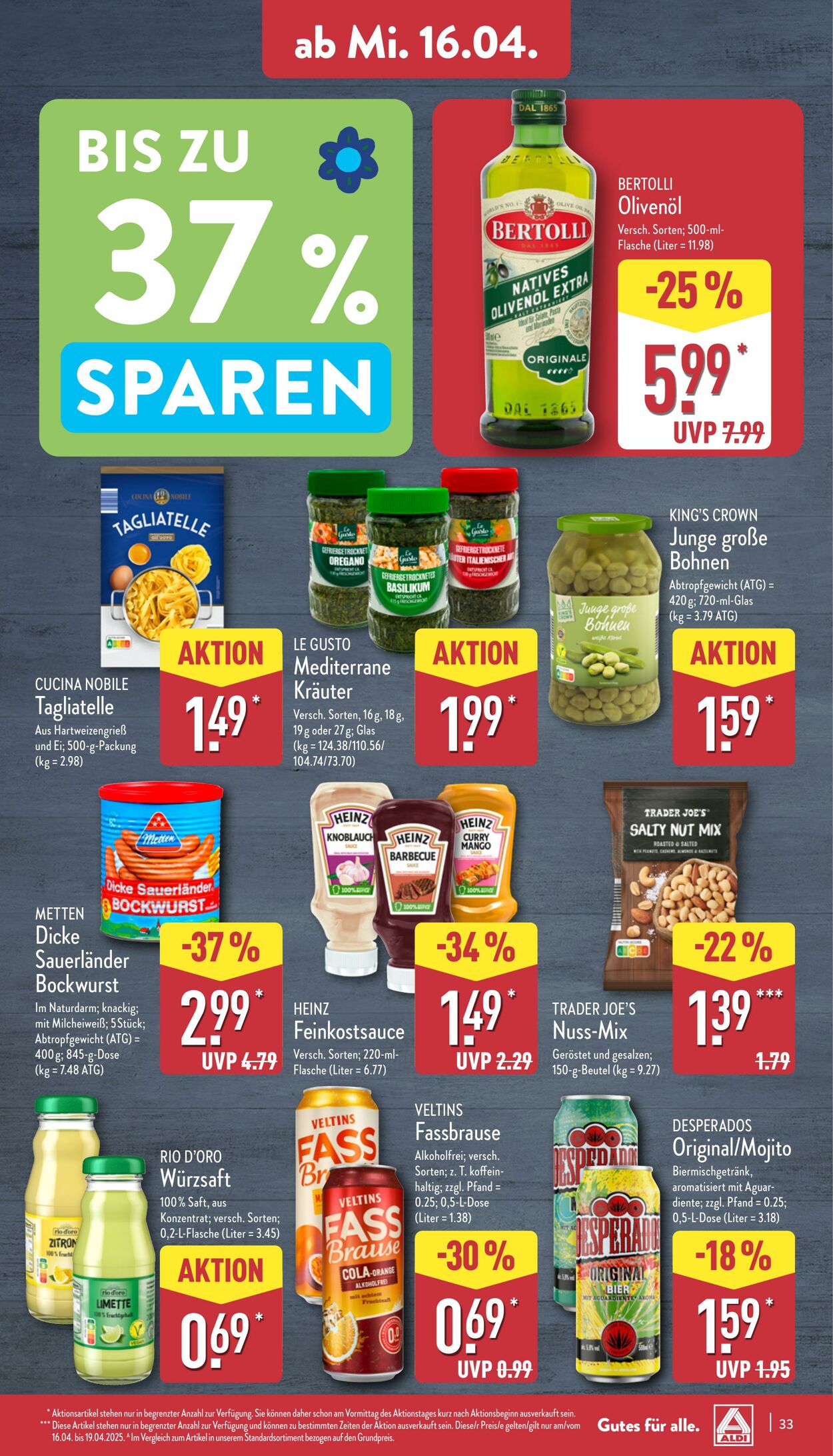 Prospekt Aldi-Nord 07.04.2025 - 12.04.2025
