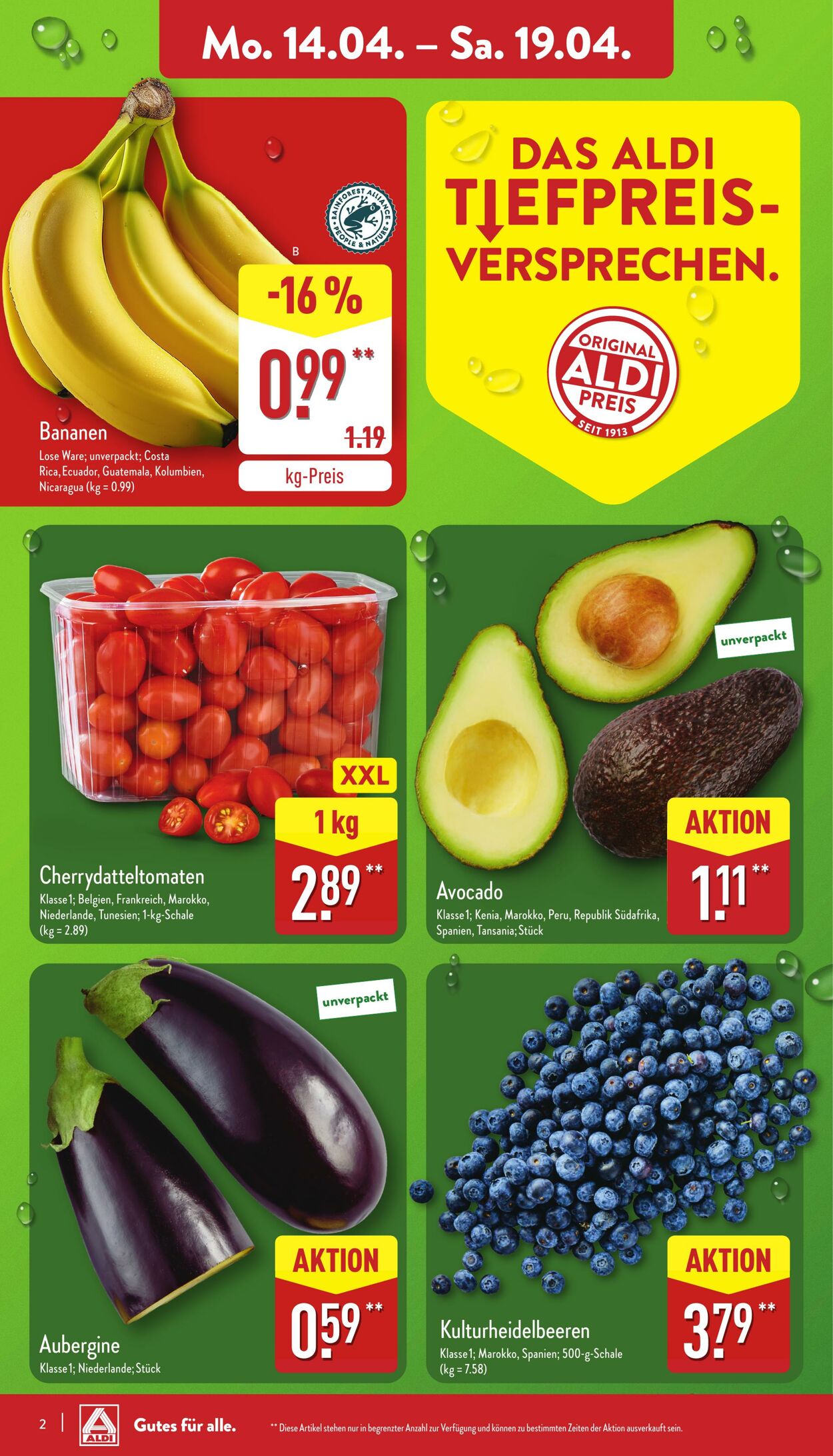Prospekt Aldi-Nord 07.04.2025 - 12.04.2025