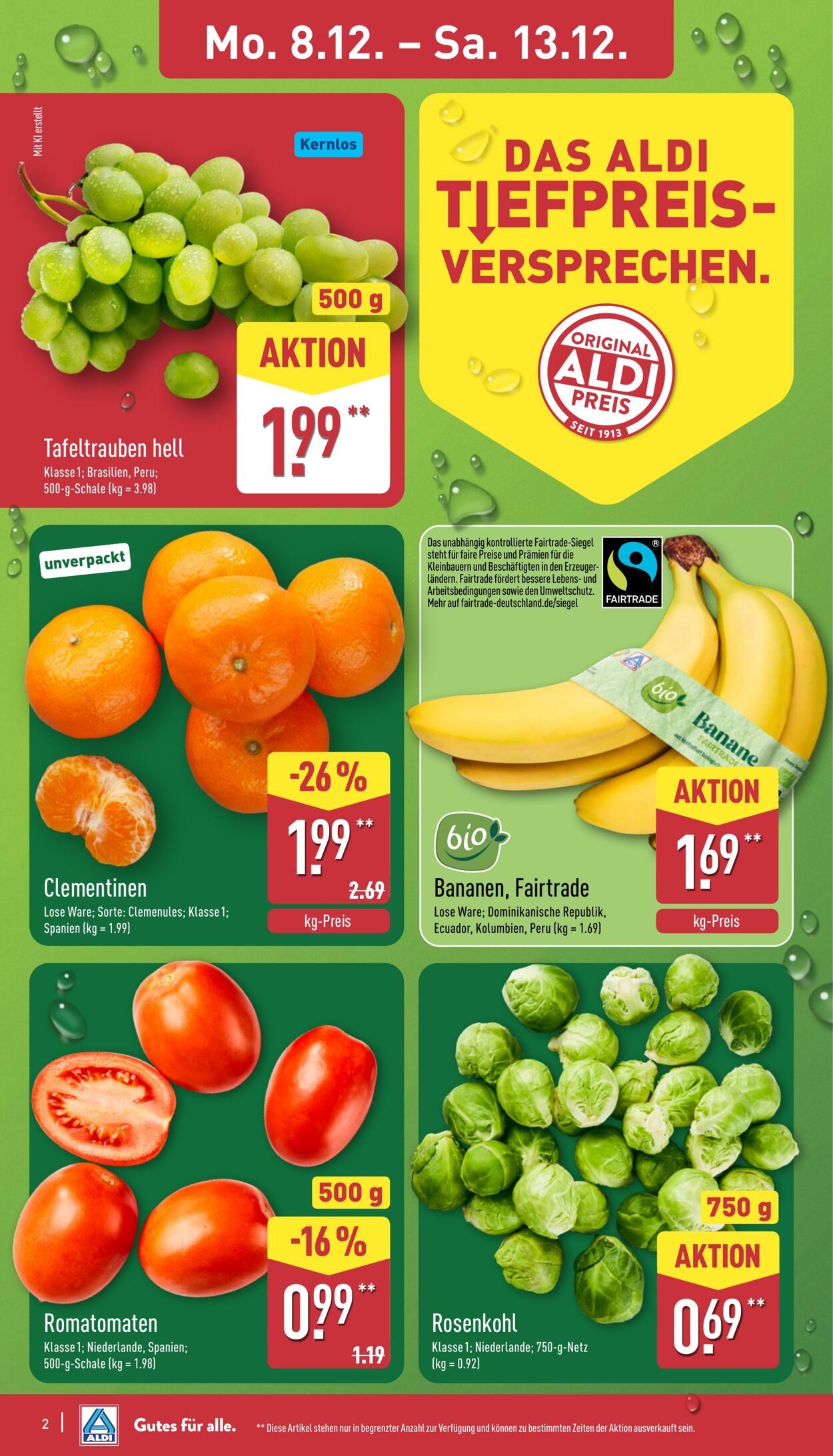 Prospekt Aldi-Nord 08.12.2025 - 13.12.2025