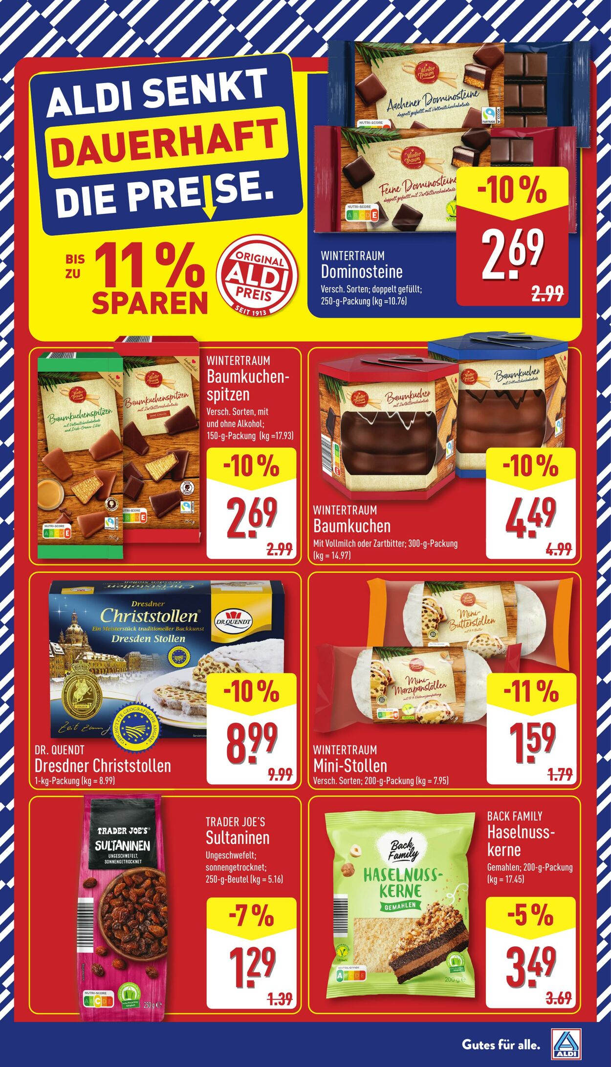 Prospekt Aldi-Nord 08.12.2025 - 13.12.2025