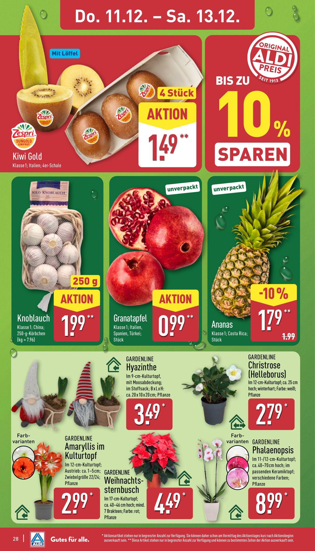 Prospekt Aldi-Nord 08.12.2025 - 13.12.2025