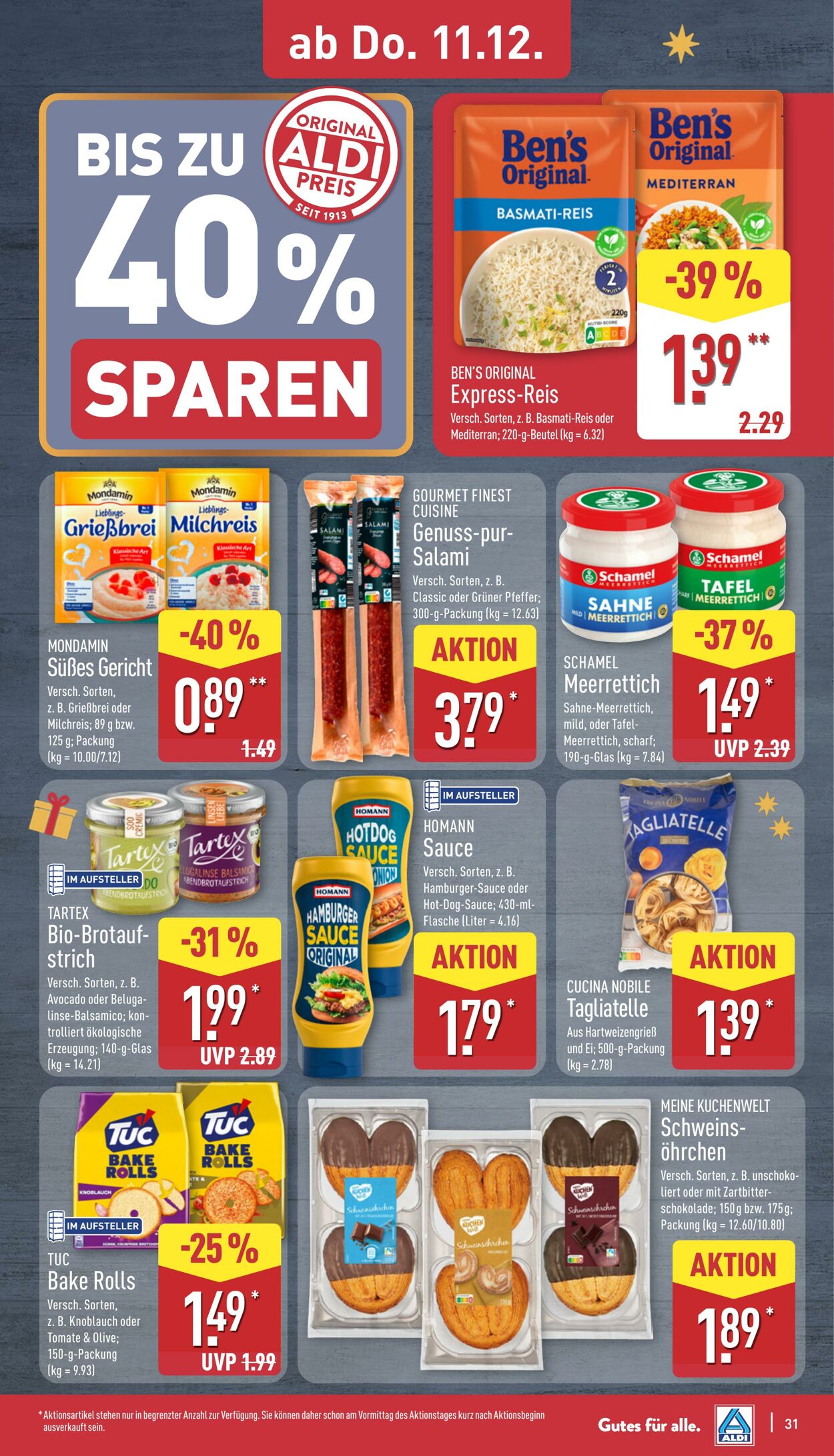 Prospekt Aldi-Nord 08.12.2025 - 13.12.2025