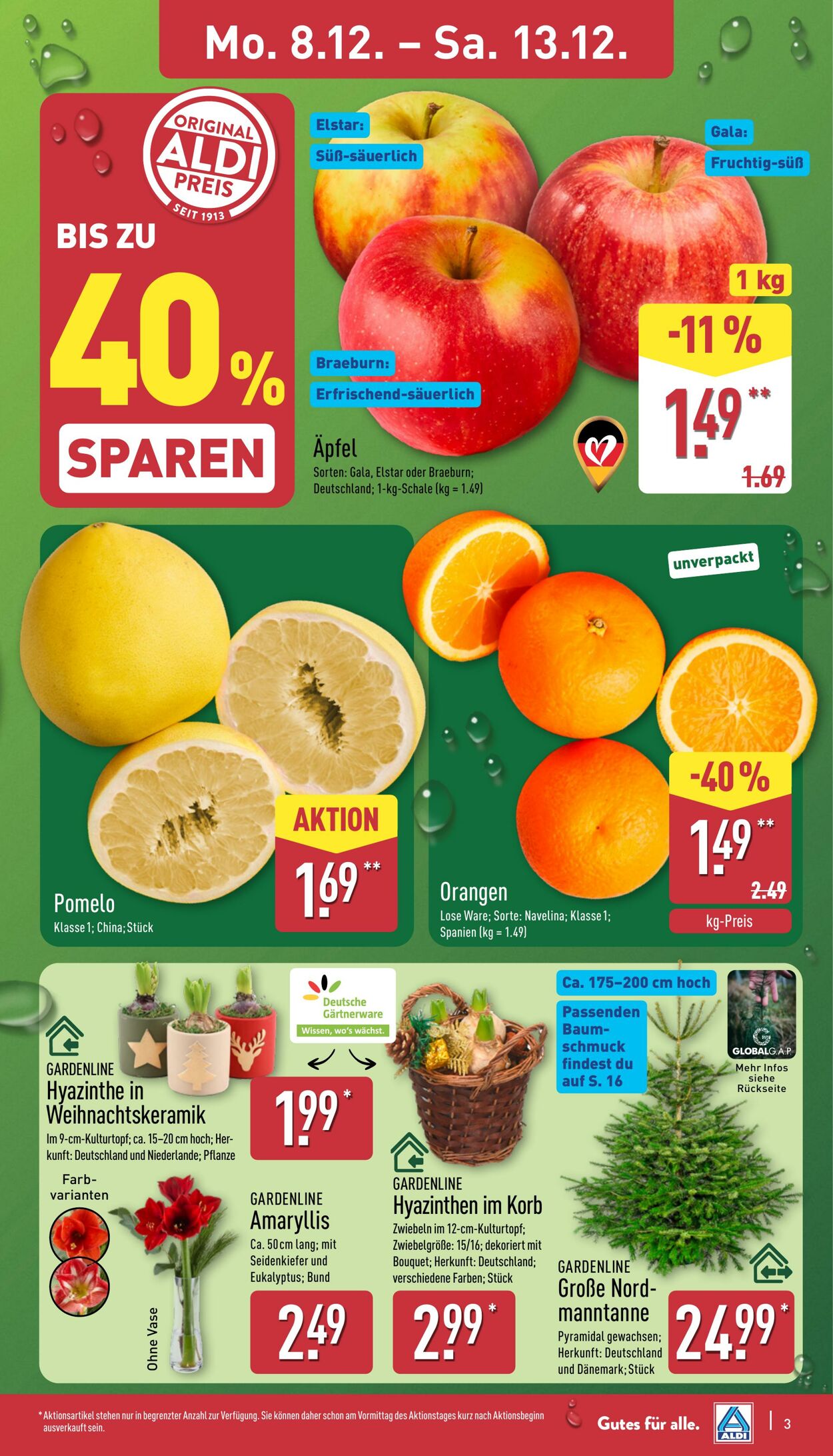 Prospekt Aldi-Nord 08.12.2025 - 13.12.2025