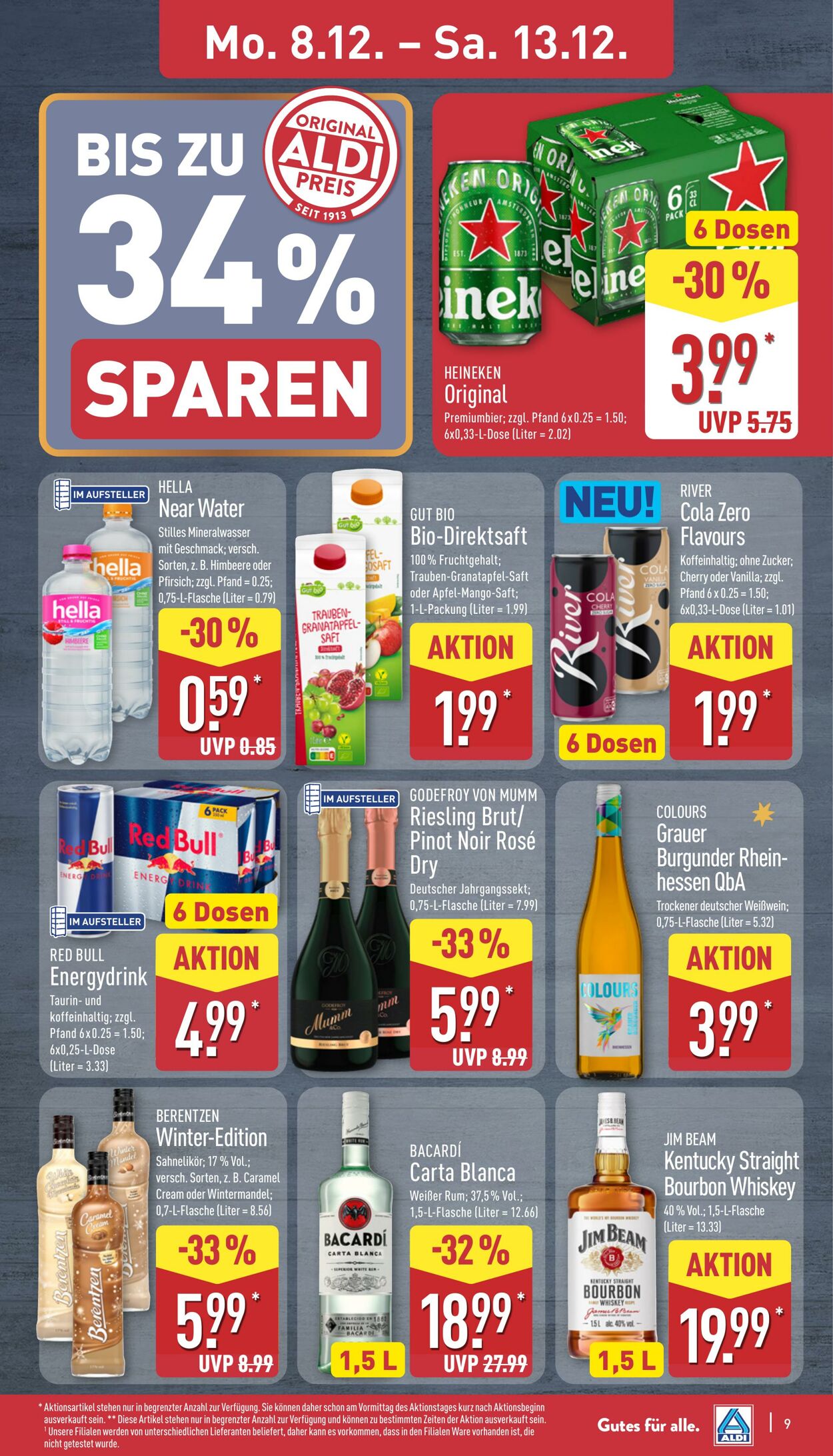 Prospekt Aldi-Nord 08.12.2025 - 13.12.2025