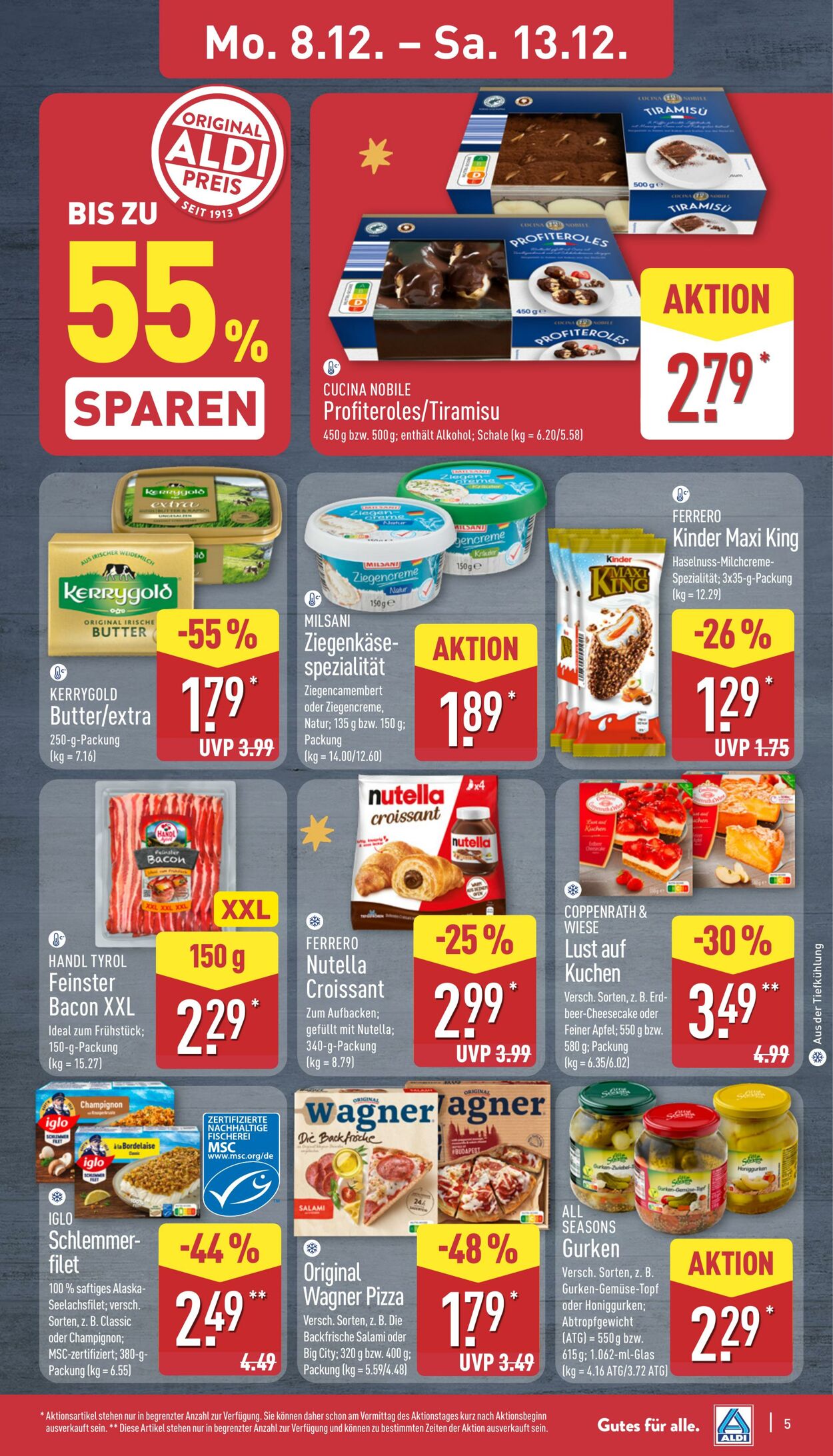 Prospekt Aldi-Nord 08.12.2025 - 13.12.2025