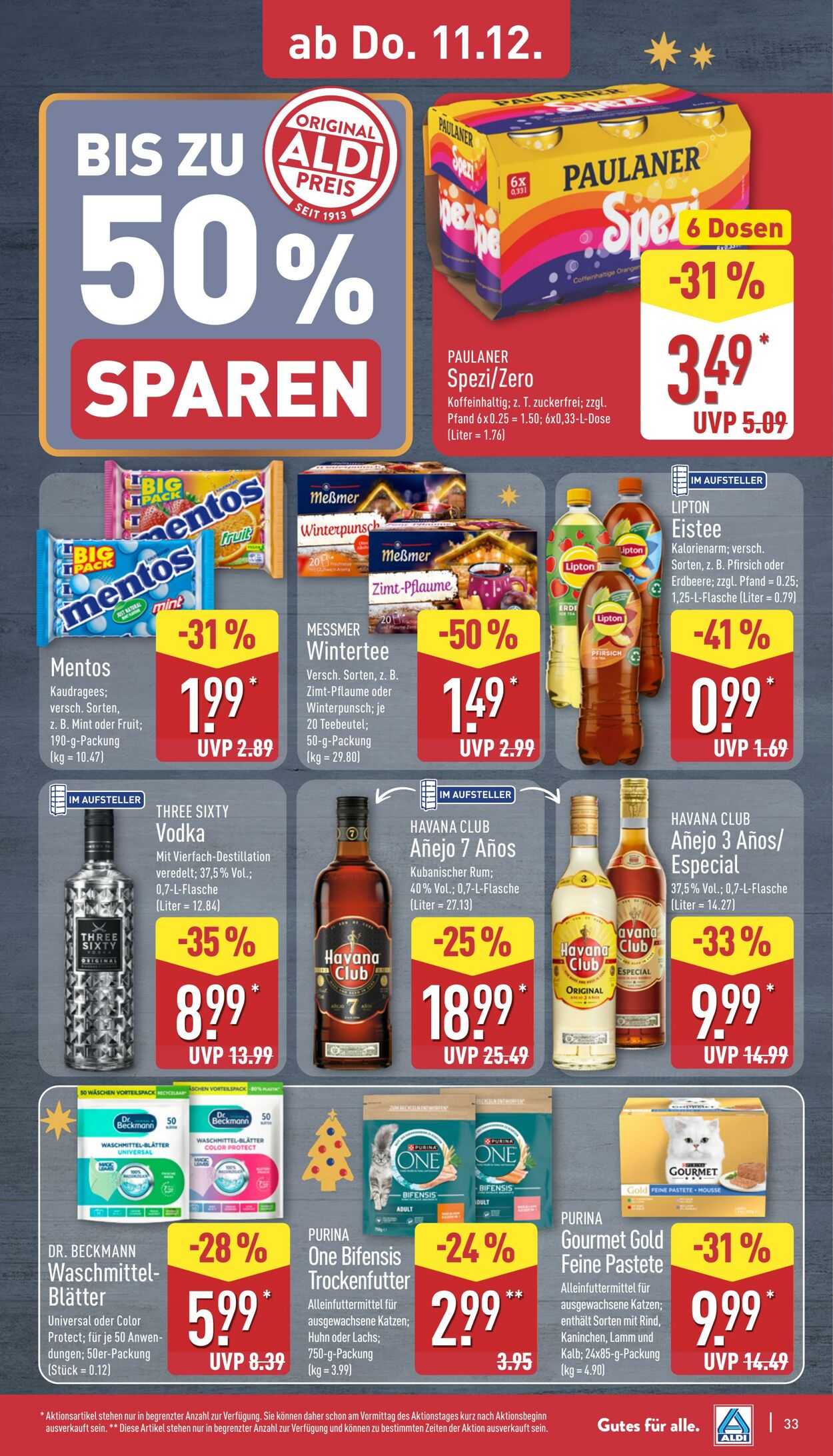 Prospekt Aldi-Nord 08.12.2025 - 13.12.2025