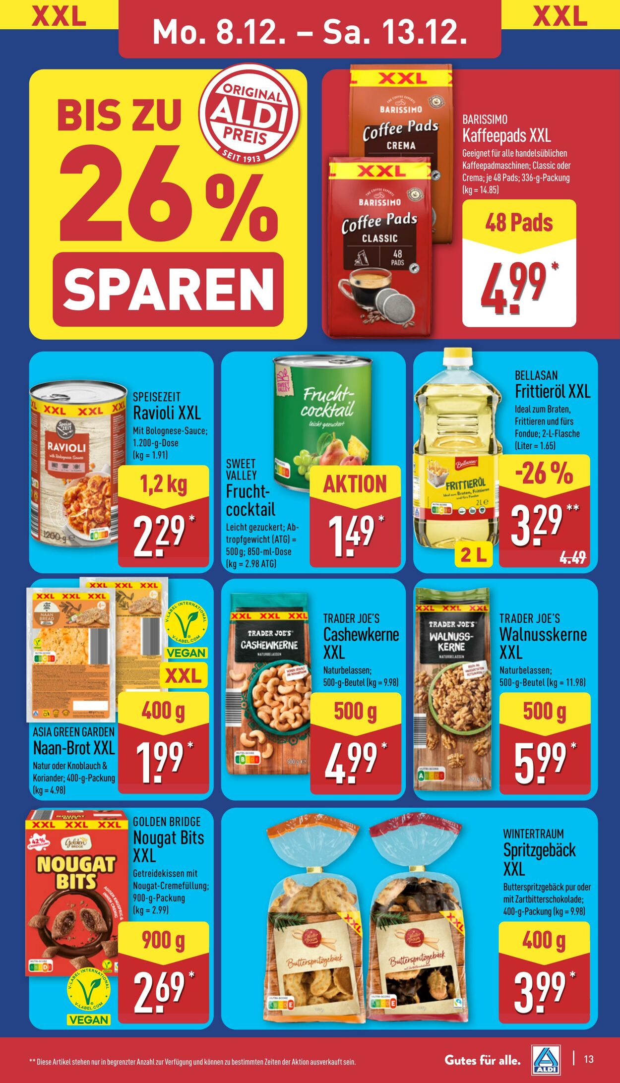 Prospekt Aldi-Nord 08.12.2025 - 13.12.2025