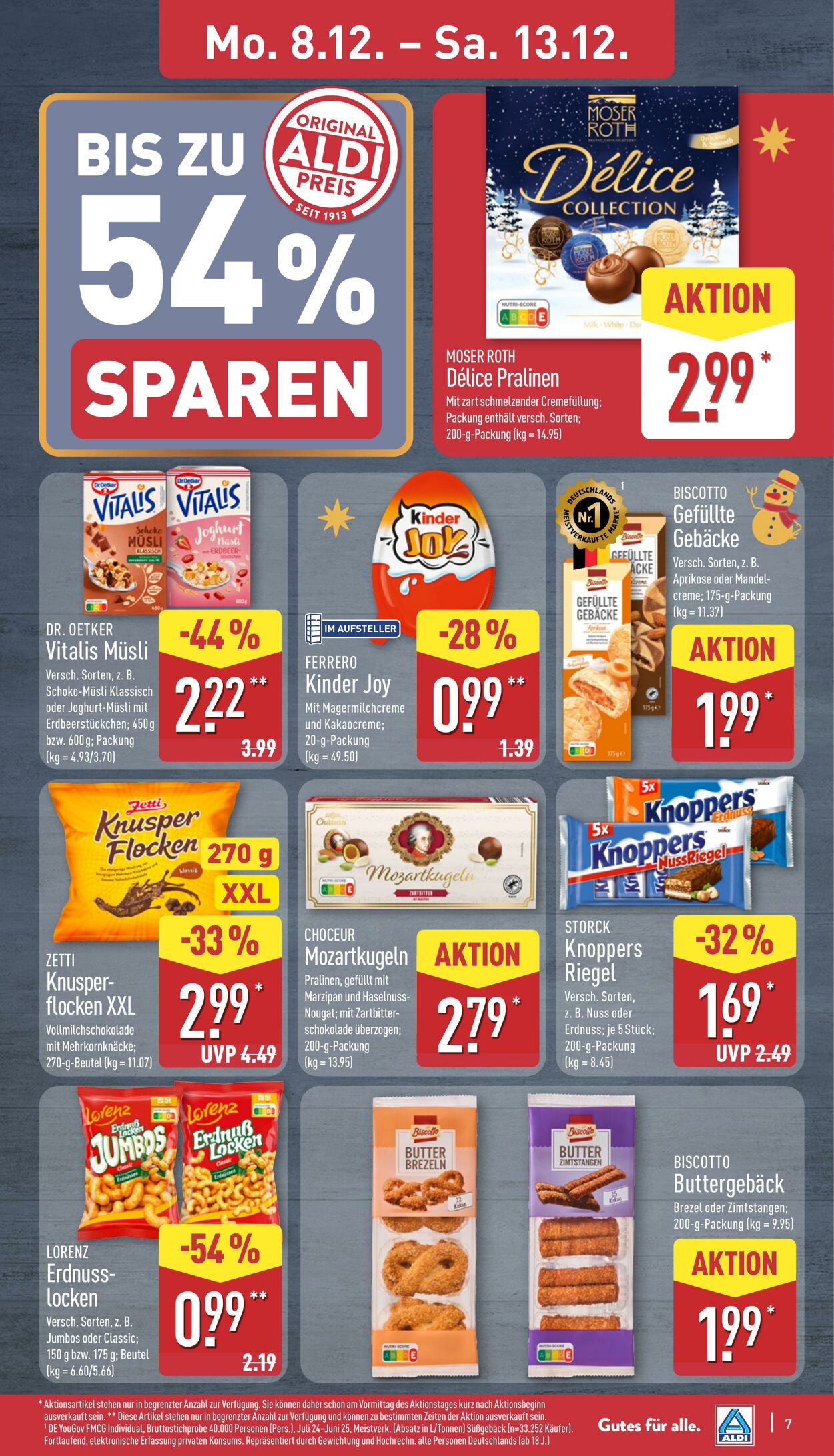 Prospekt Aldi-Nord 08.12.2025 - 13.12.2025
