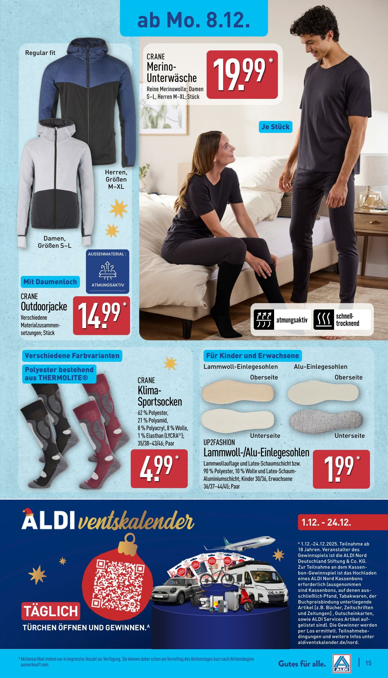 Prospekt Aldi-Nord 08.12.2025 - 13.12.2025