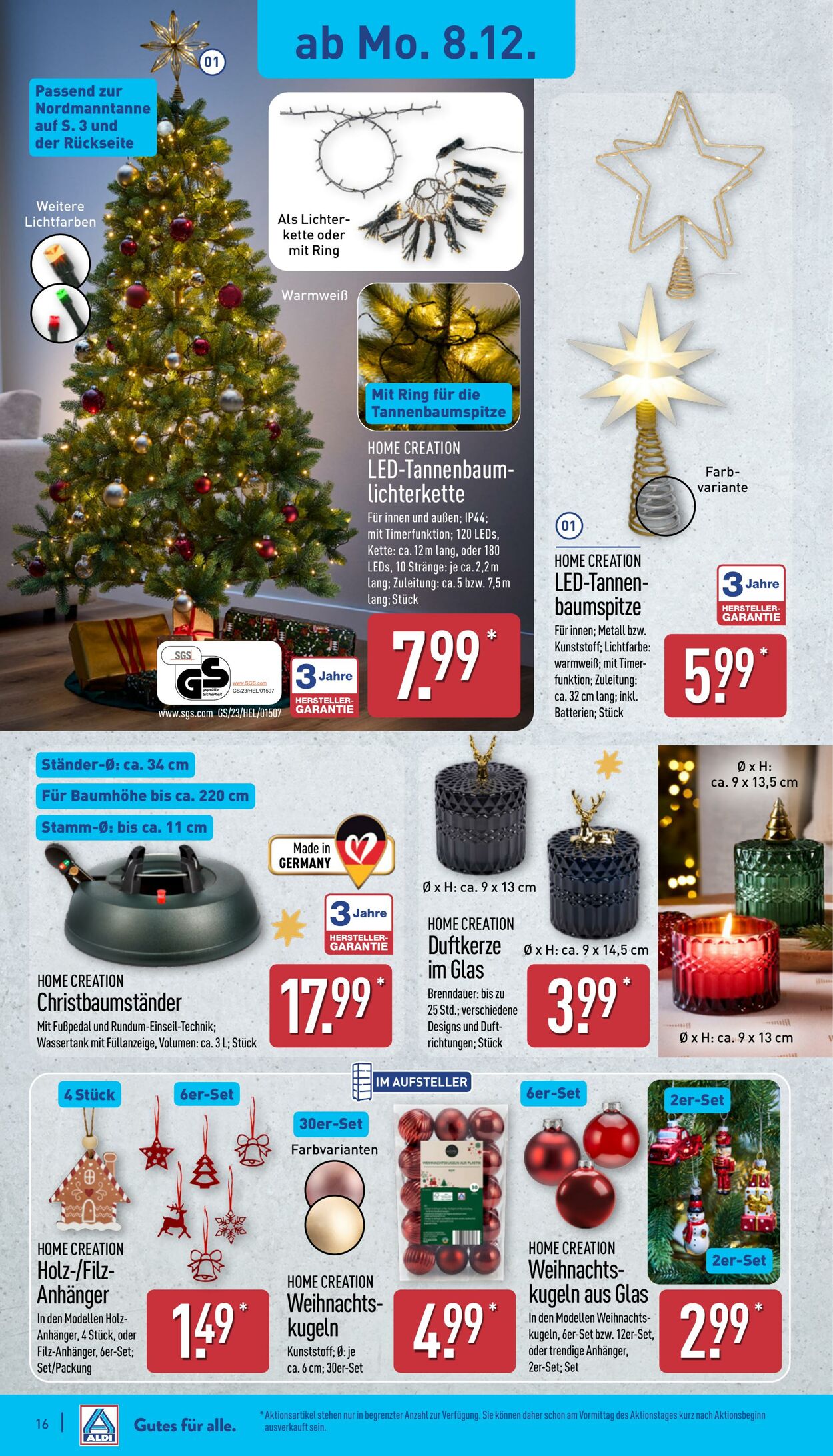 Prospekt Aldi-Nord 08.12.2025 - 13.12.2025