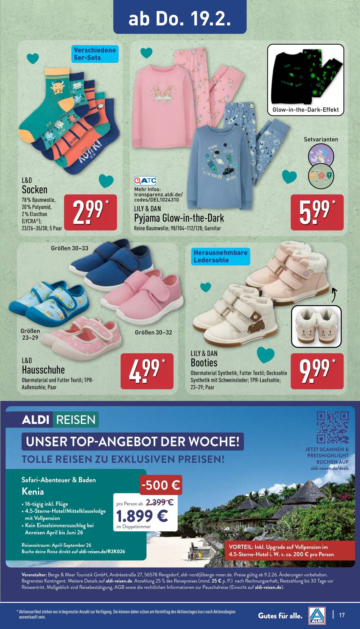 Prospekt Aldi-Nord 16.02.2026 - 21.02.2026