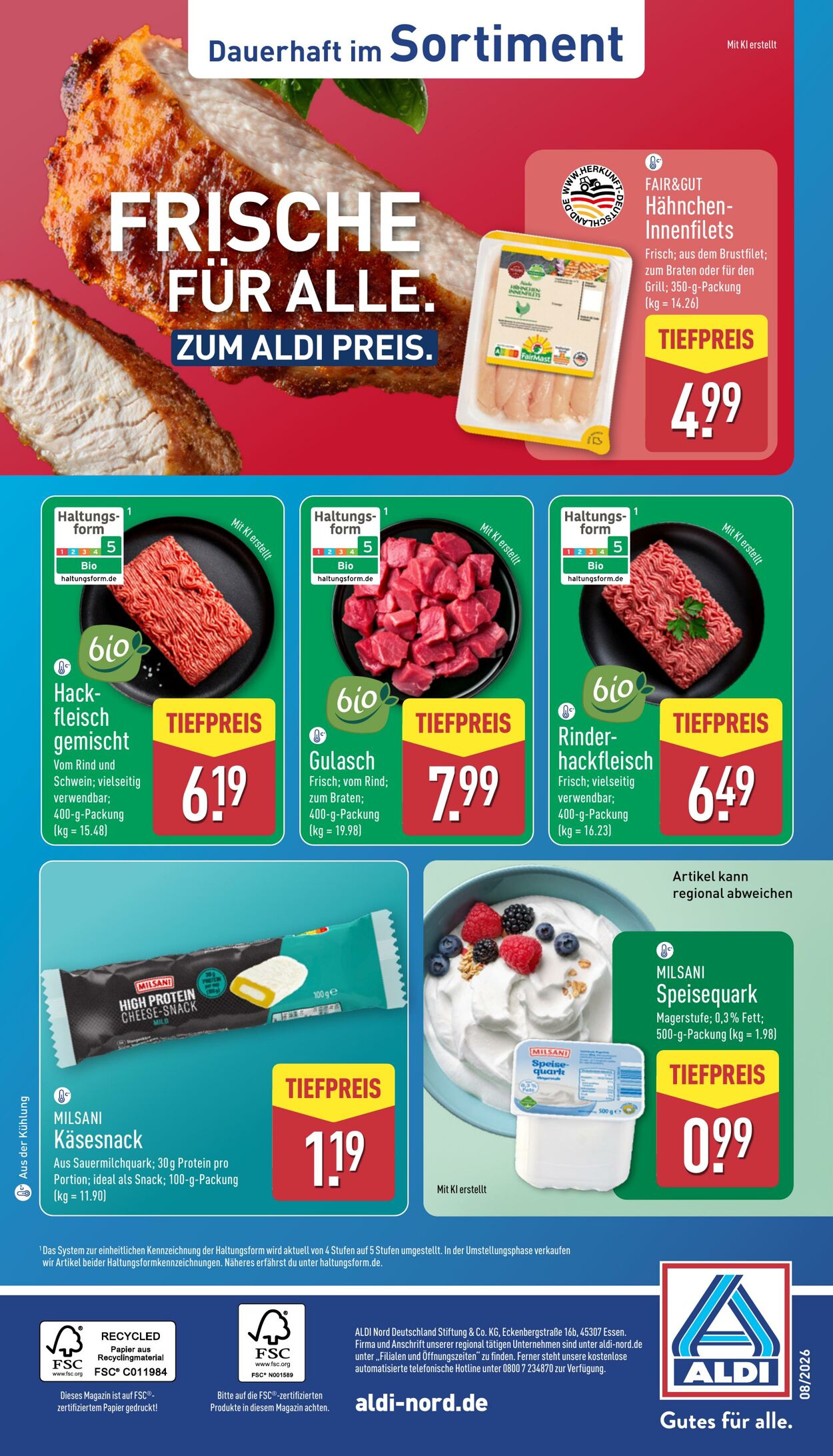 Prospekt Aldi-Nord 16.02.2026 - 21.02.2026